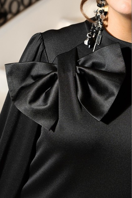 Платье 20163 черный Vittoria Queen