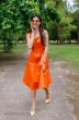 Платье 0779-20 оранжевый YFS