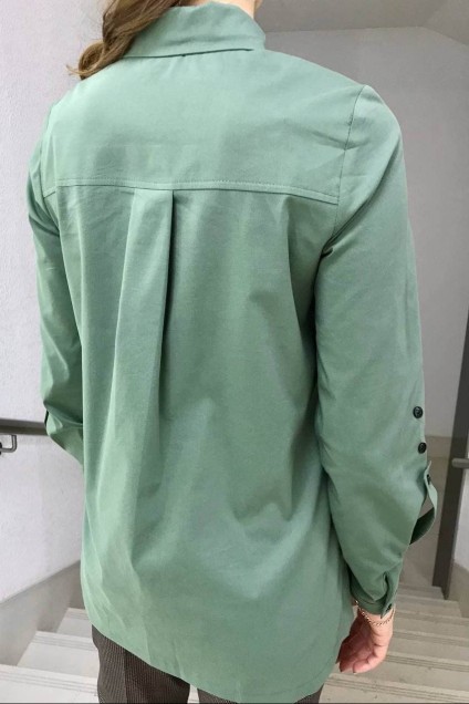 Блуза 802 зеленый YFS