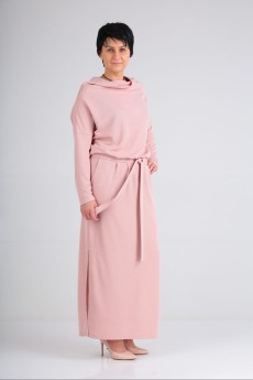 Платья 379-1 розовый Zigzag Style