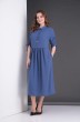 Платье 525 голубой Zigzag Style