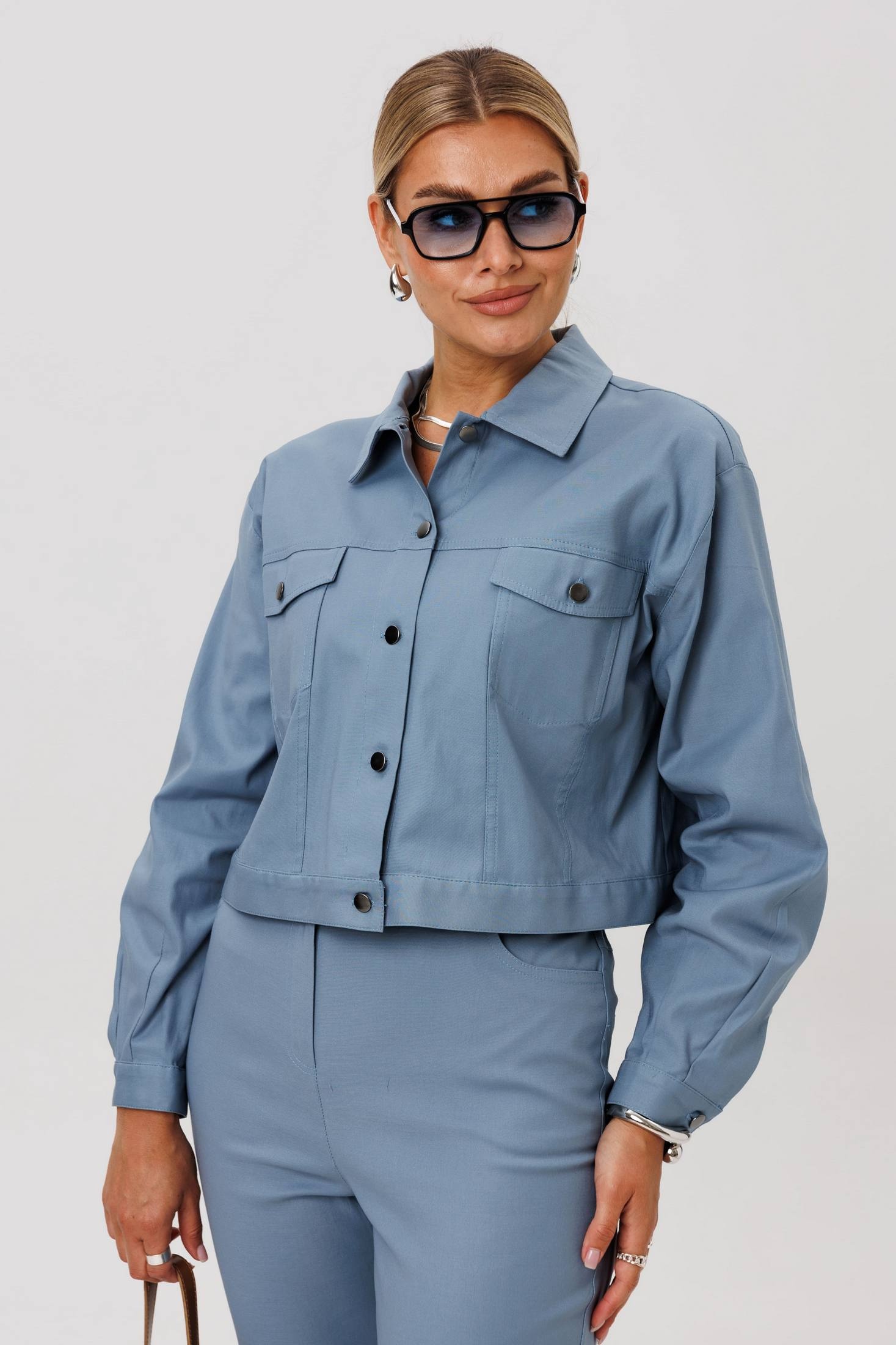 Костюм брючный 1565 горная роса Anelli фото 3 Костюм брючный 1565 горная роса Anelli фото 3