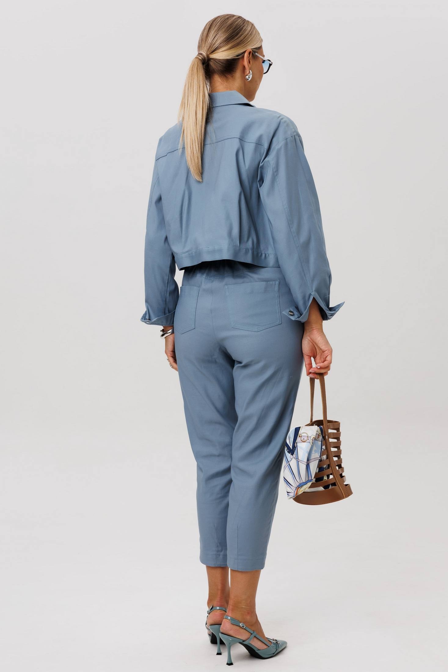 Костюм брючный 1565 горная роса Anelli фото 2 Костюм брючный 1565 горная роса Anelli фото 2