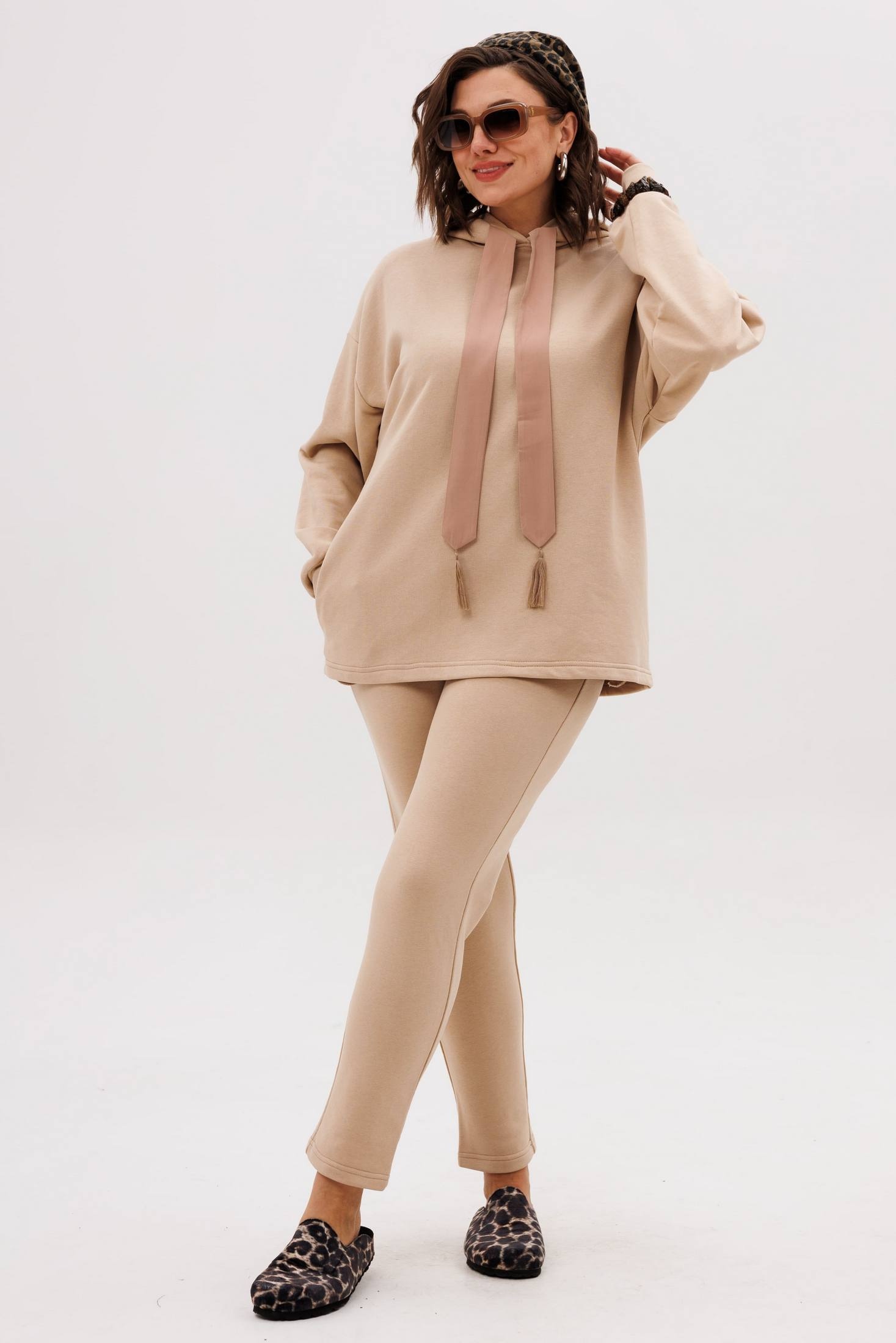 Спортивный костюм 1720 взбитая карамель Anelli Спортивный костюм 1720 взбитая карамель Anelli