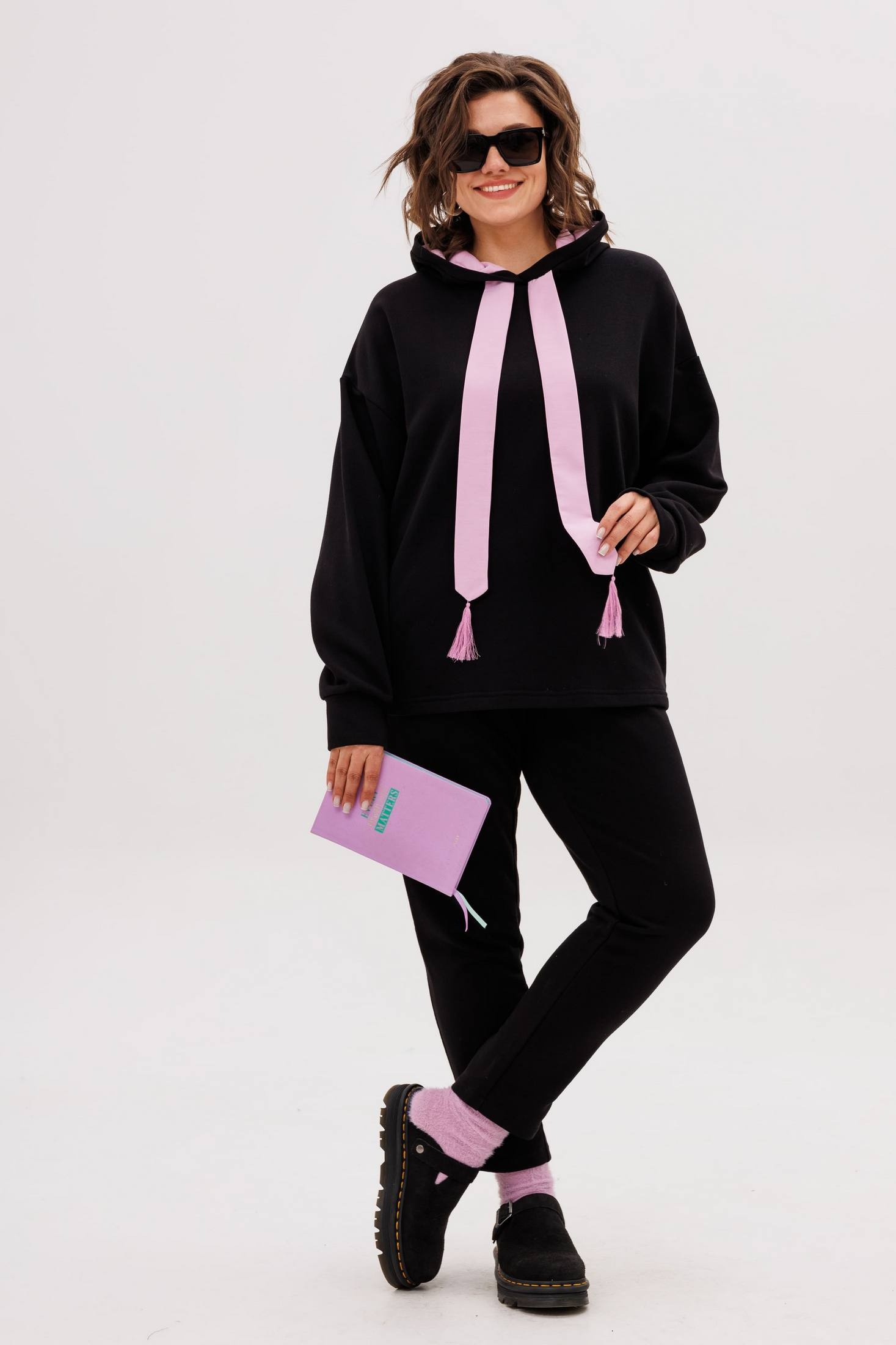 Костюм брючный 1720 розовая пантера Anelli Костюм брючный 1720 розовая пантера Anelli