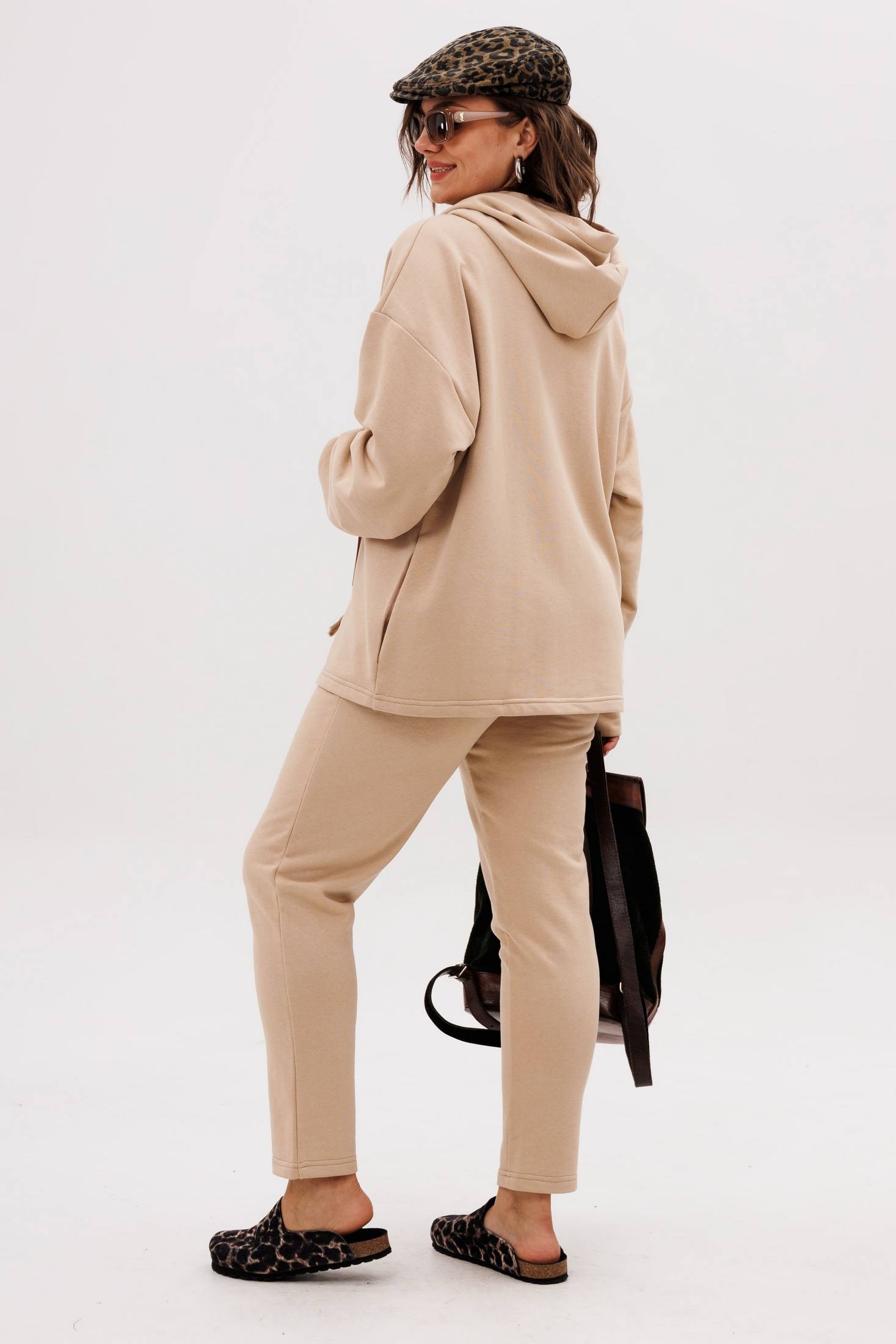 Спортивный костюм 1720 взбитая карамель Anelli фото 5 Спортивный костюм 1720 взбитая карамель Anelli фото 5