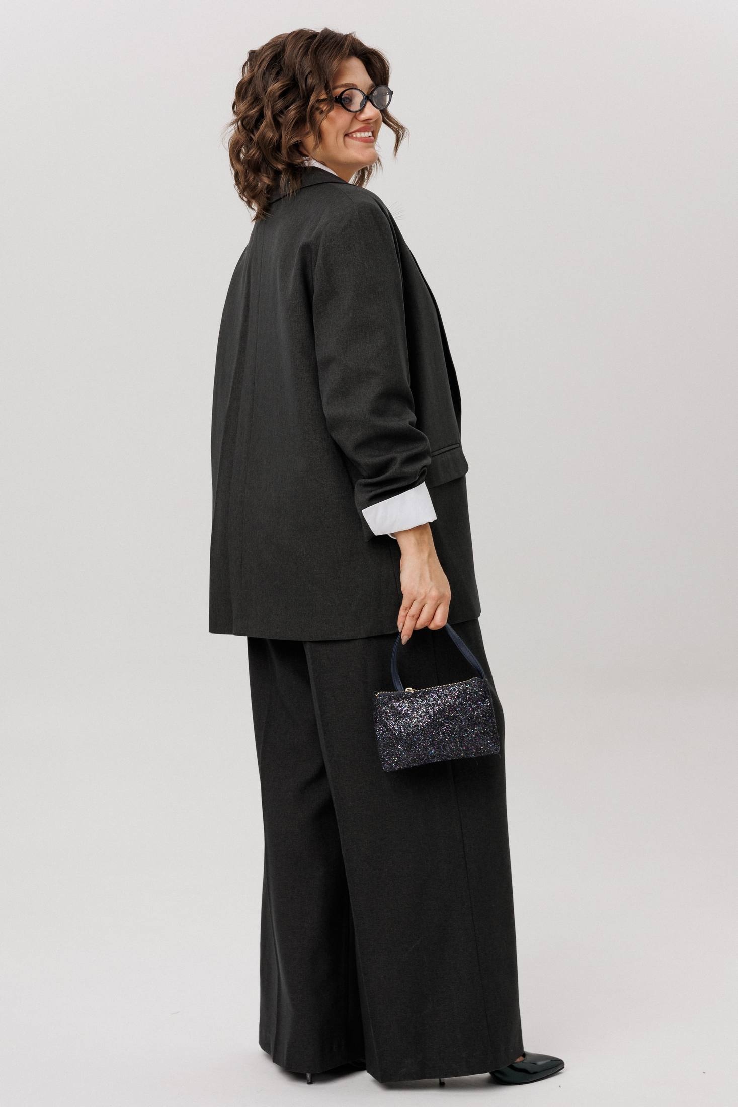 Костюм брючный 1723 классика обсидиана Anelli фото 2 Костюм брючный 1723 классика обсидиана Anelli фото 2