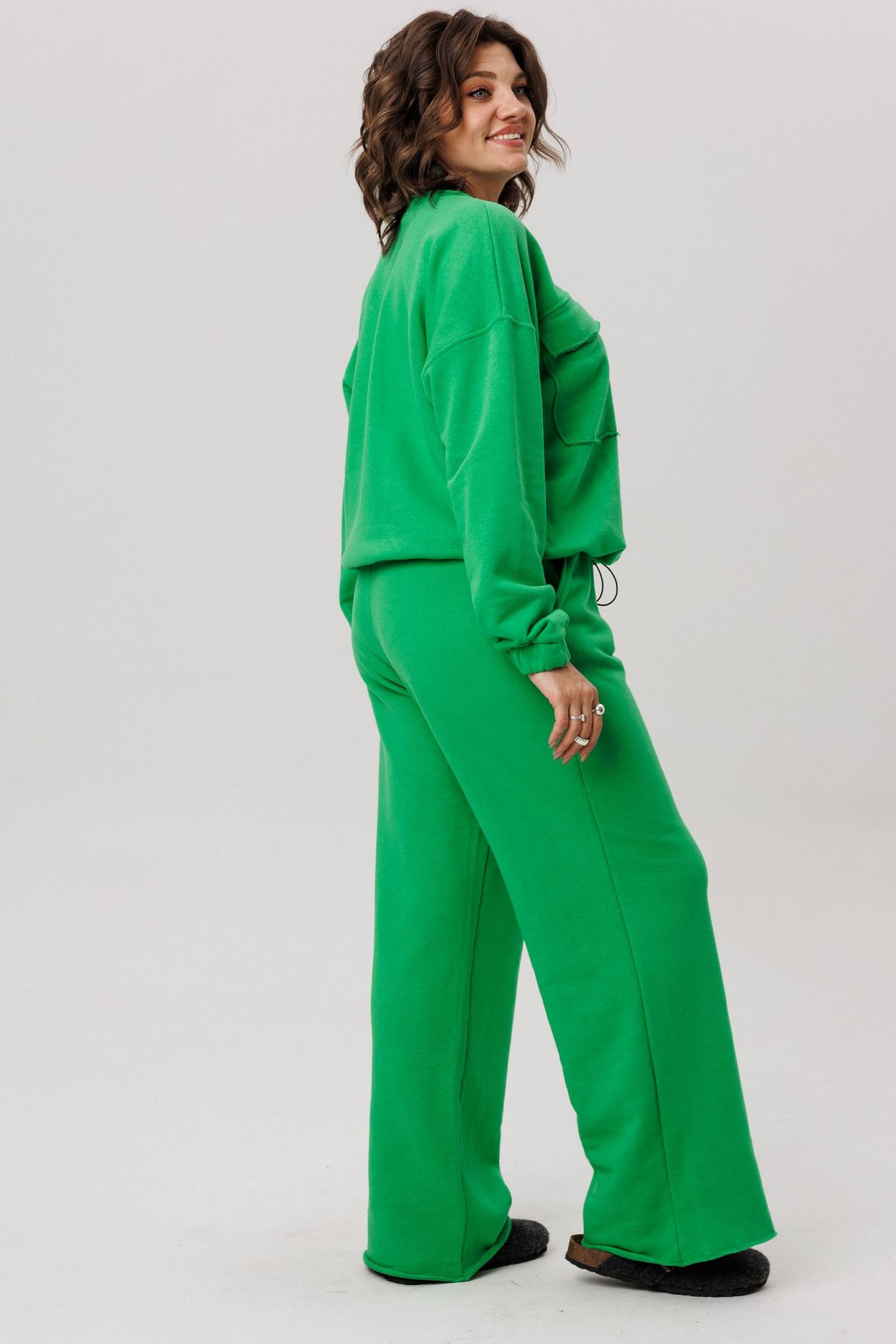 Костюм брючный 1725 сочность киви Anelli фото 2 Костюм брючный 1725 сочность киви Anelli фото 2