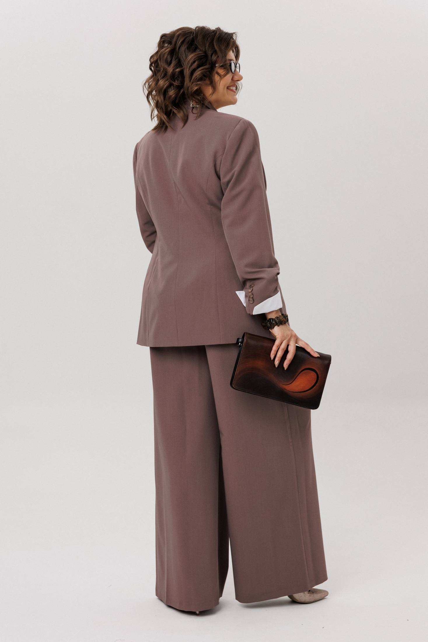 Костюм брючный 1742 масала чай Anelli фото 2 Костюм брючный 1742 масала чай Anelli фото 2