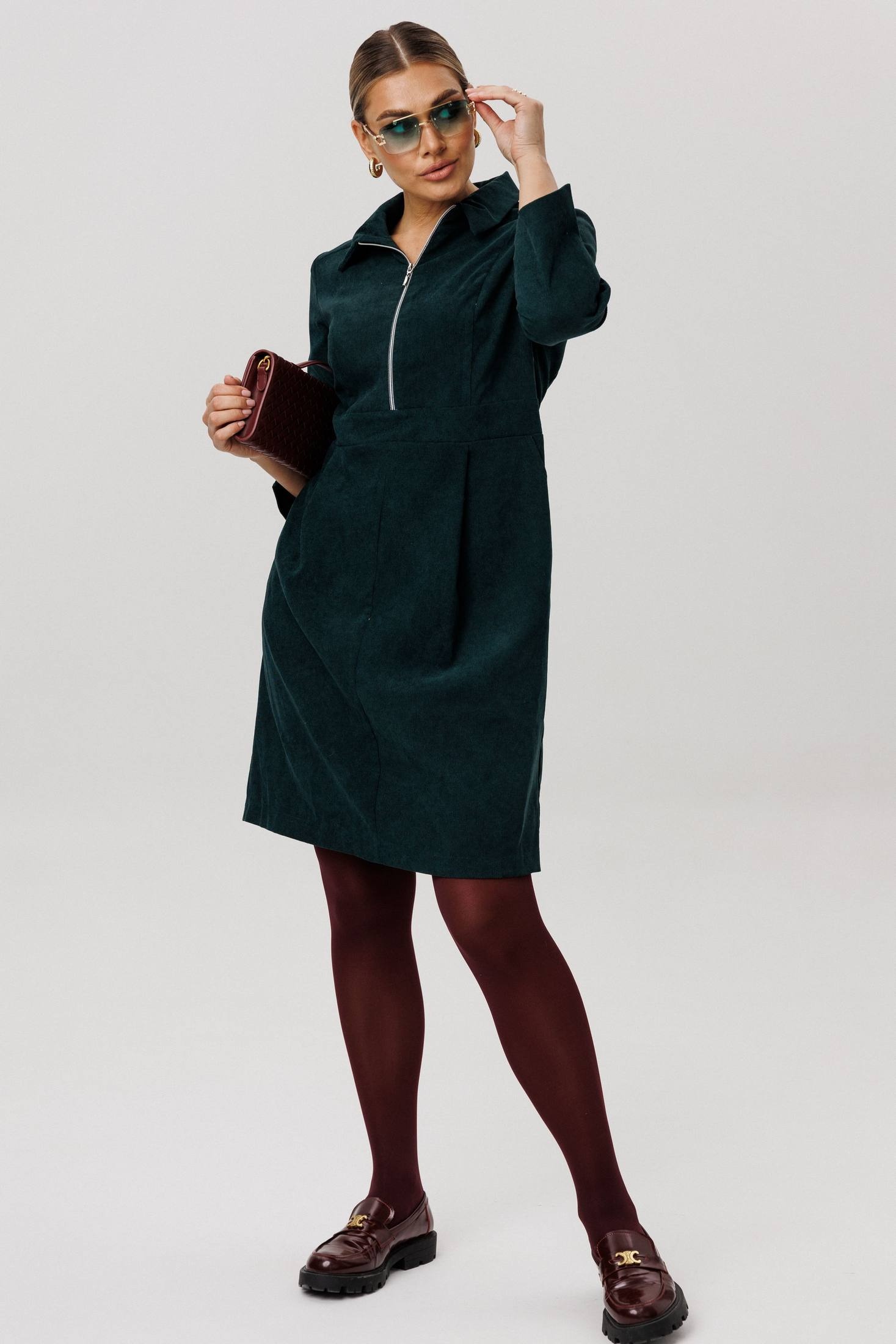 Платье 1752 тишина мха Anelli фото 4 Платье 1752 тишина мха Anelli фото 4