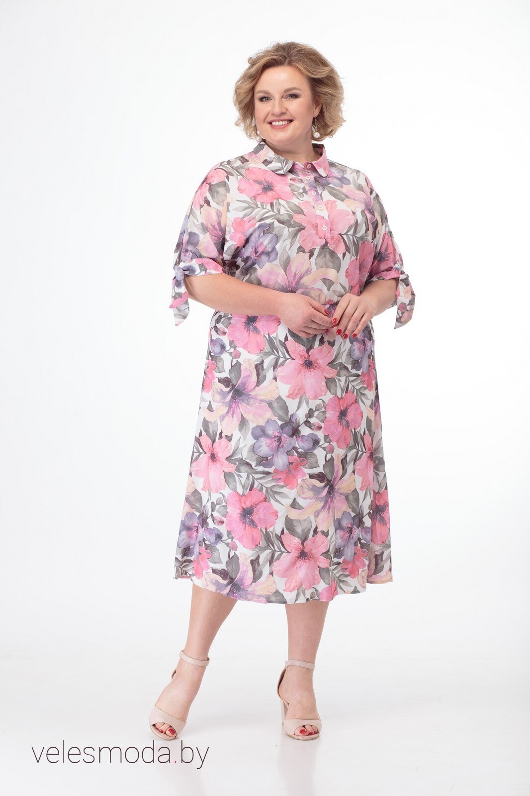 Платье 670 белый Anelli Платье 670 белый Anelli