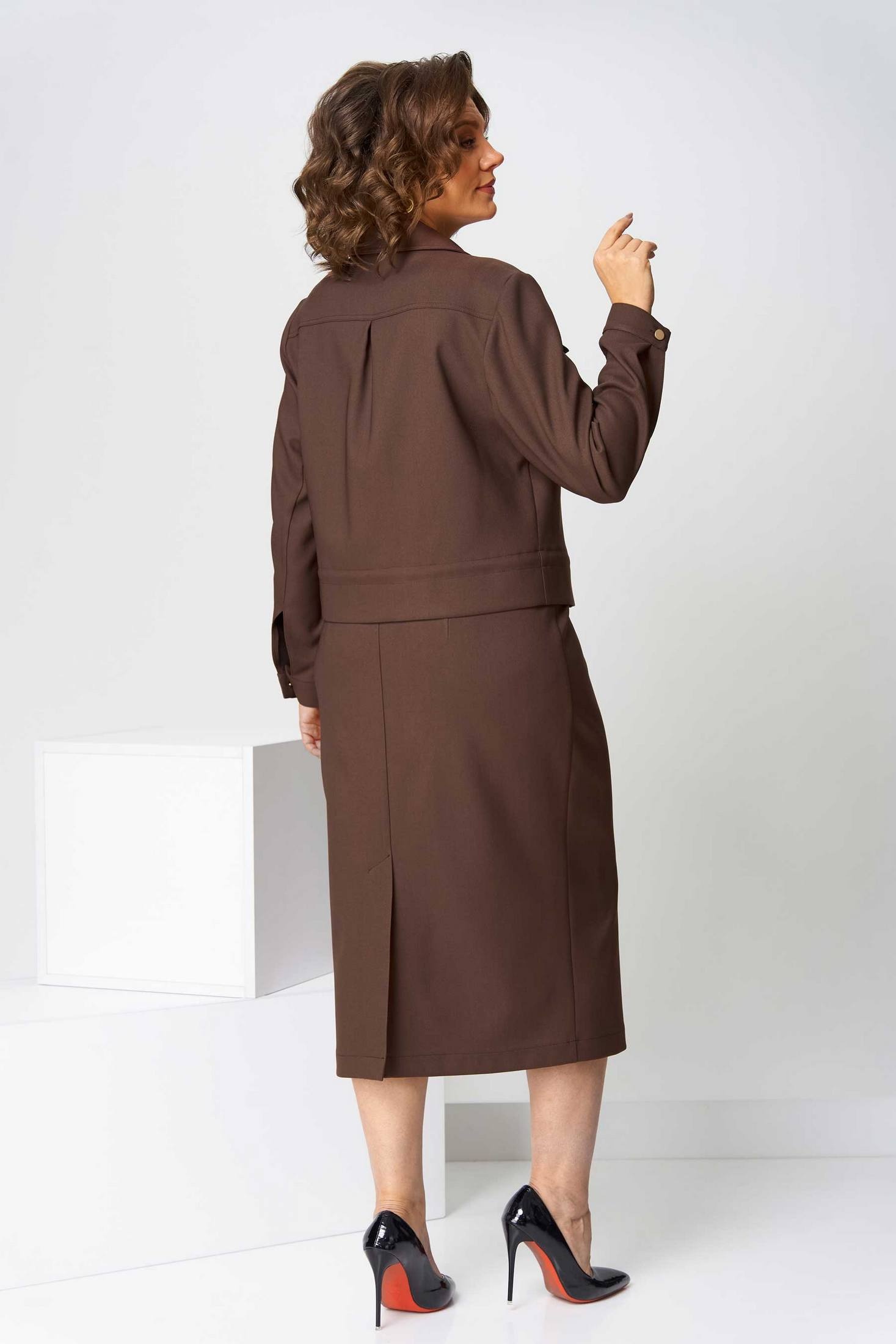 Костюм с юбкой 1507-1 Асолия фото 2 Костюм с юбкой 1507-1 Асолия фото 2