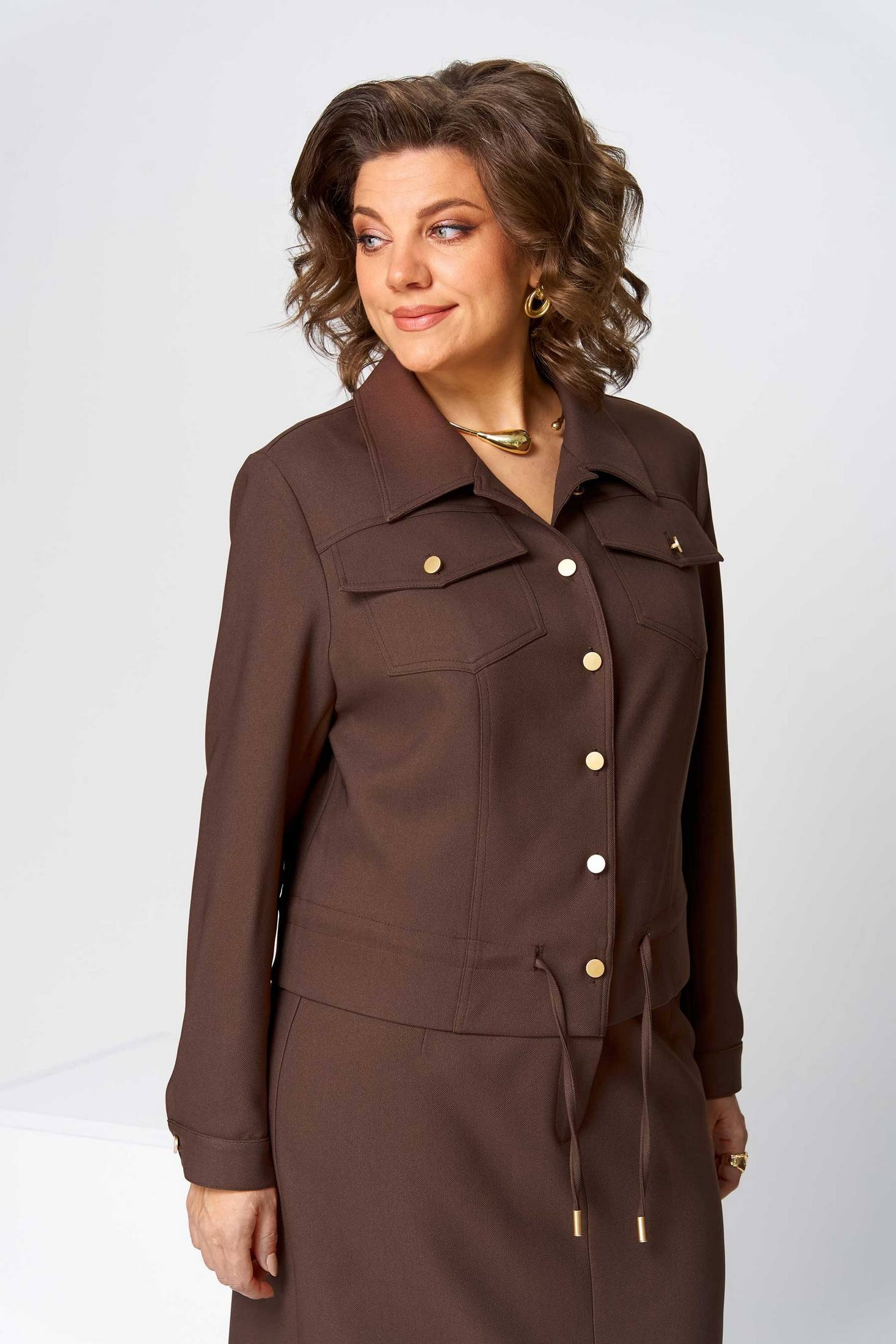 Костюм с юбкой 1507-1 Асолия фото 5 Костюм с юбкой 1507-1 Асолия фото 5