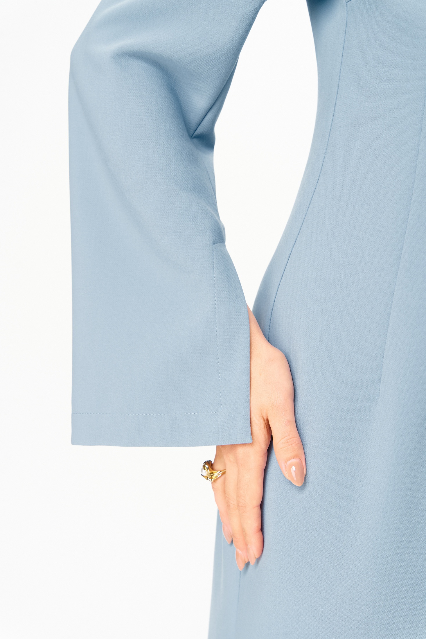 Платье 1011-2 голубой Bonna Image