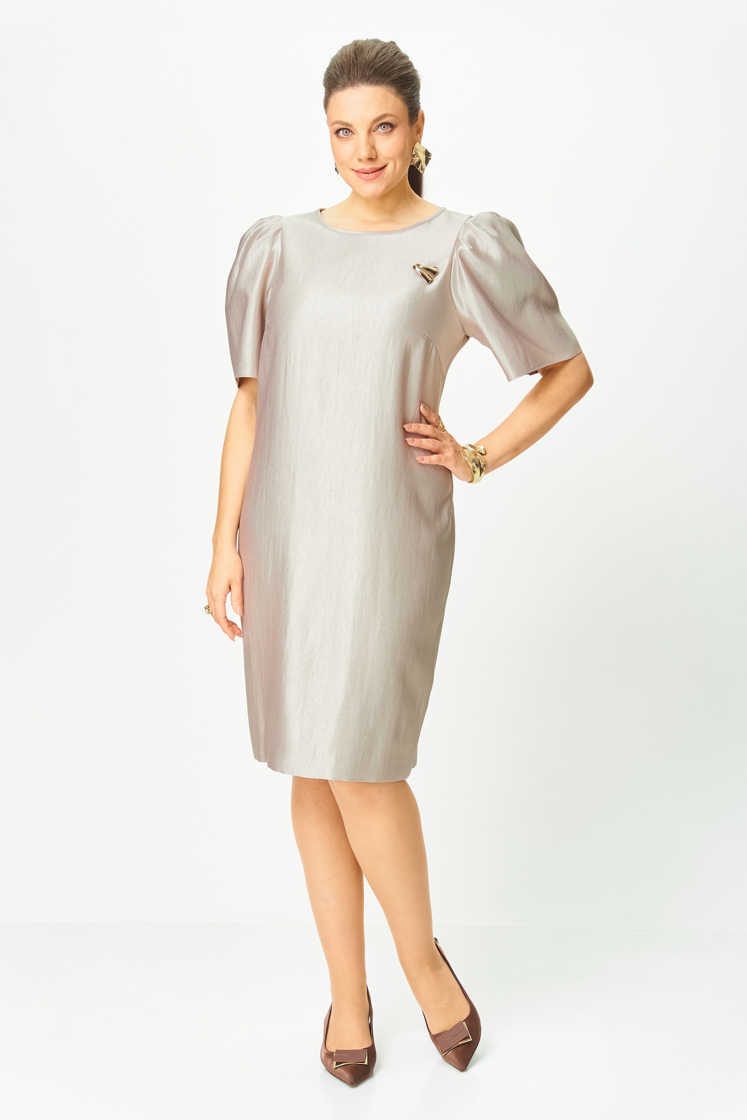 Платье 1015-2 молочный Bonna Image