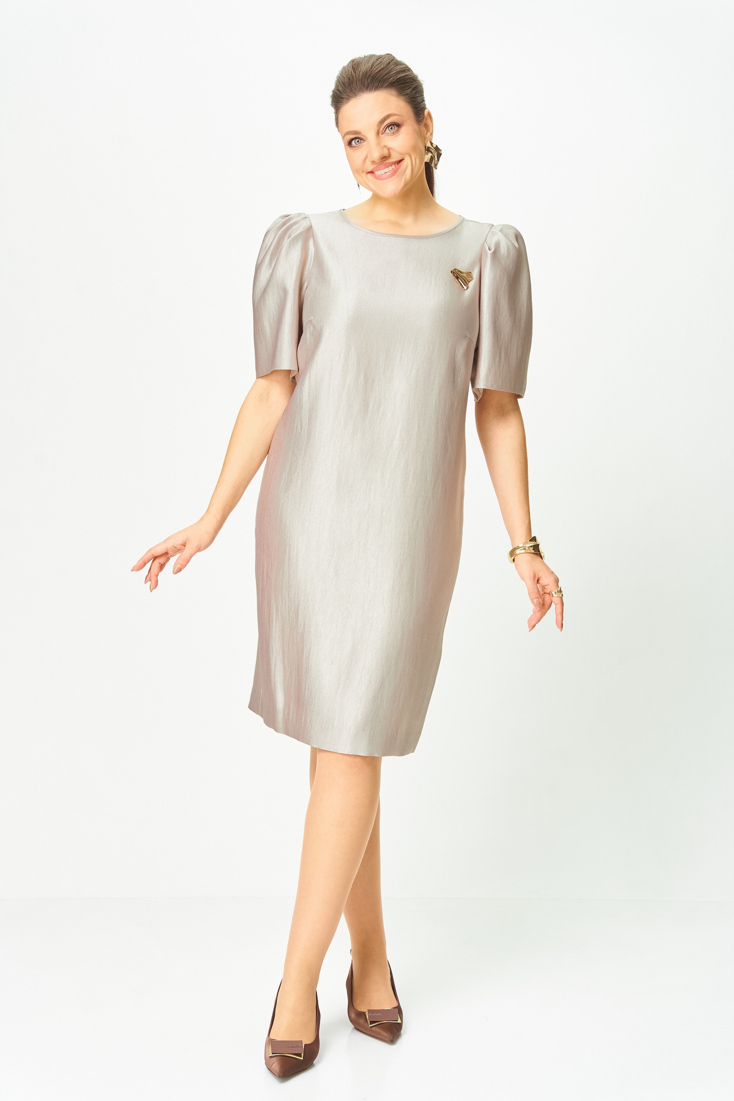 Платье 1015-2 молочный Bonna Image