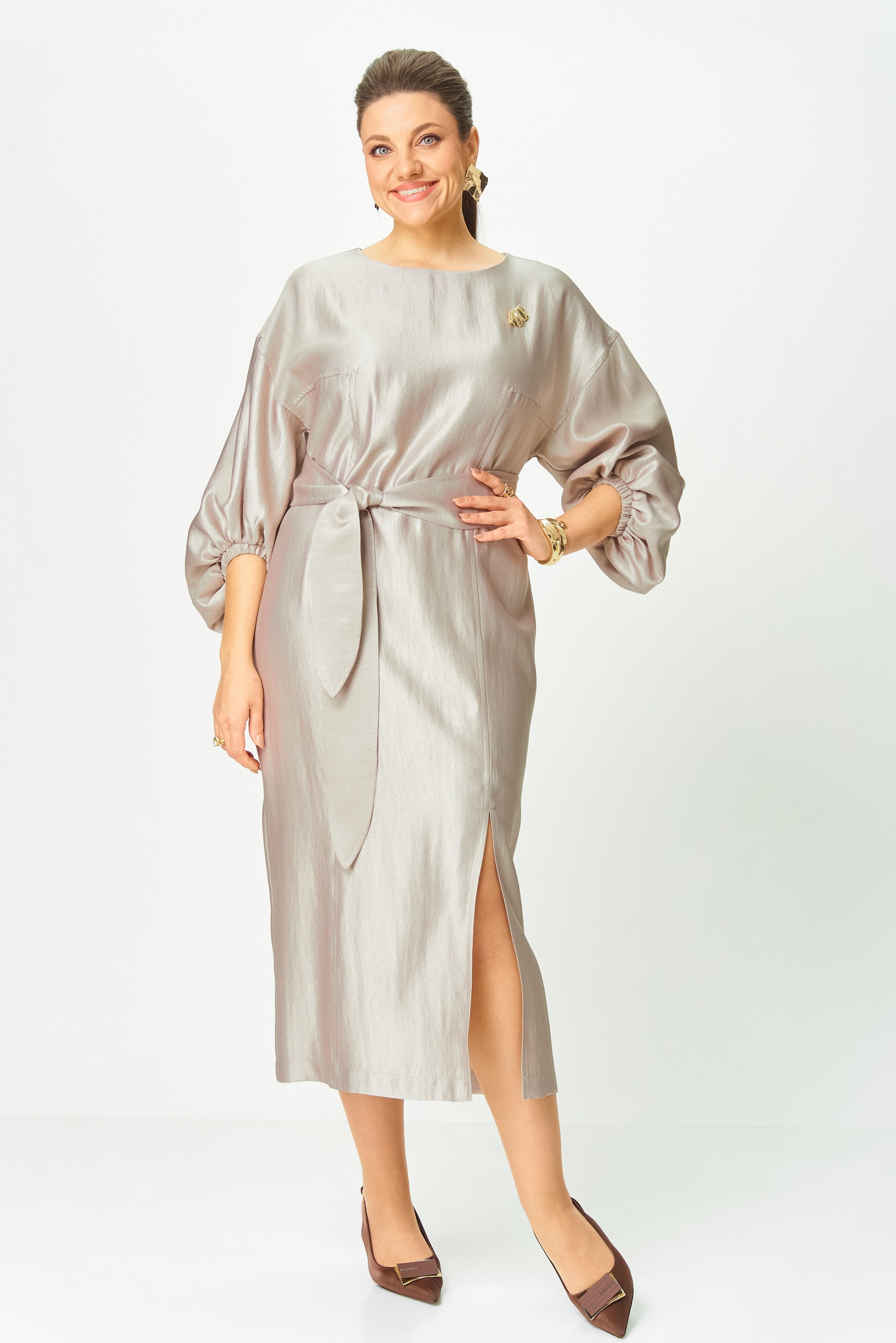 Платье 1028-2 молочный Bonna Image