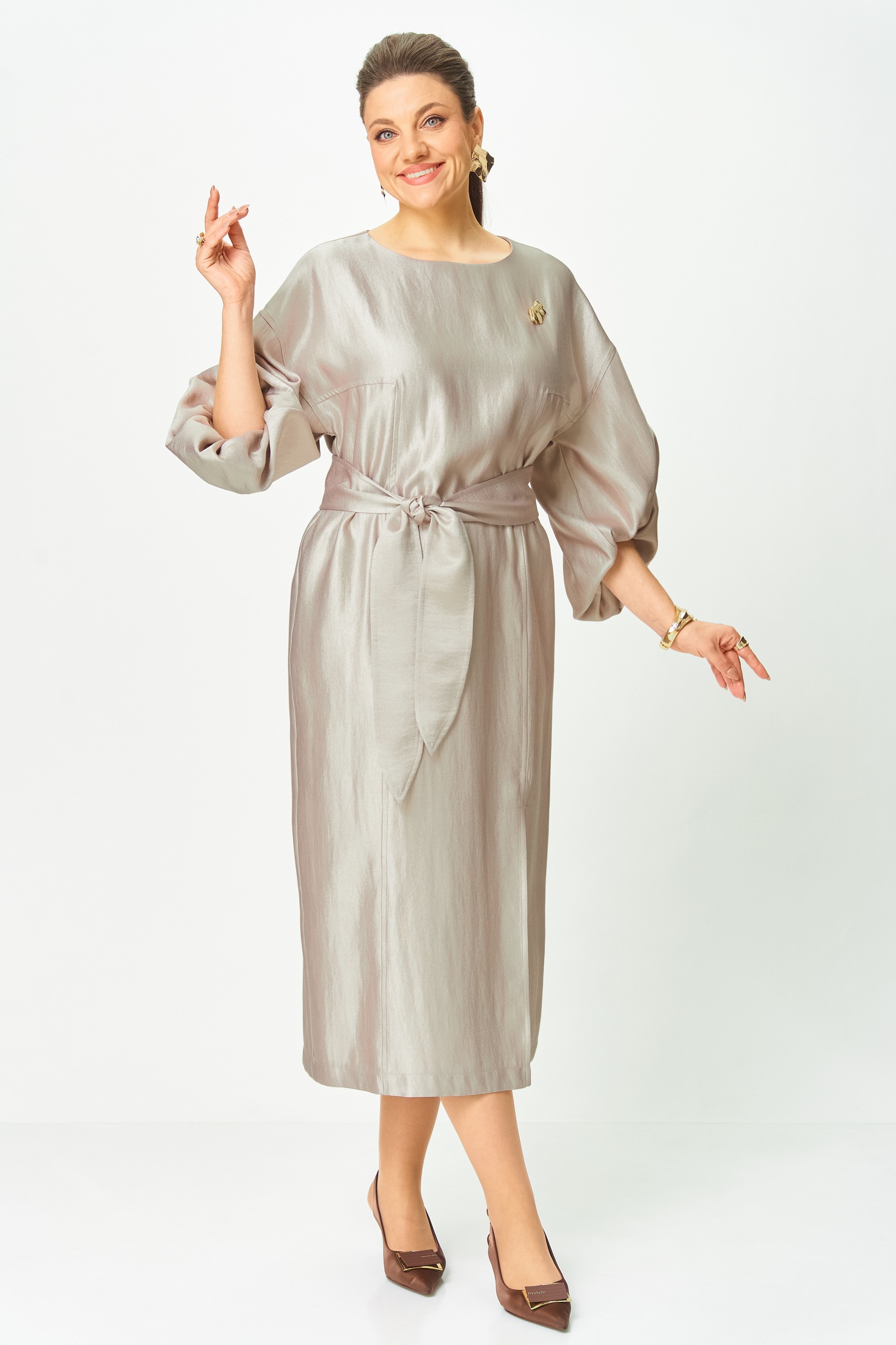 Платье 1028-2 молочный Bonna Image