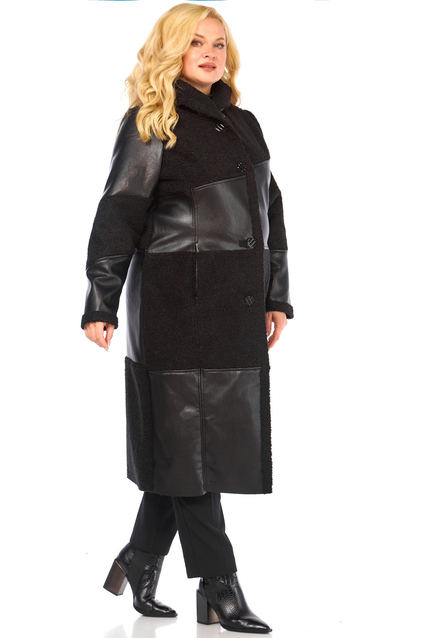 Дубленка 2087 черный Celentano