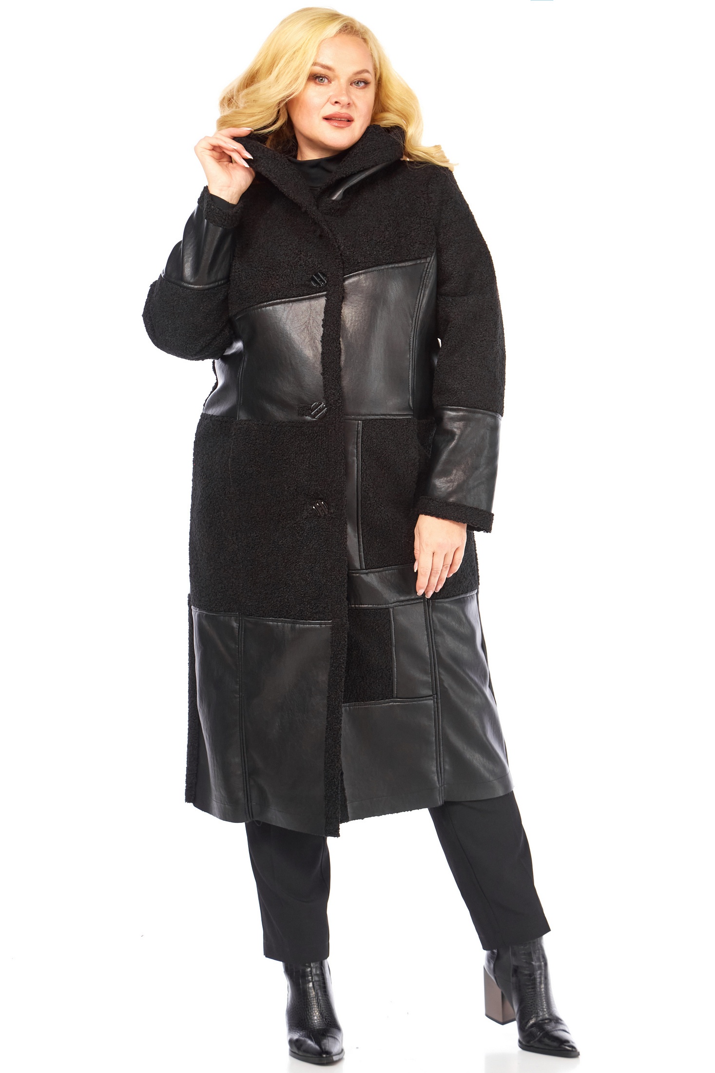 Дубленка 2087 черный Celentano