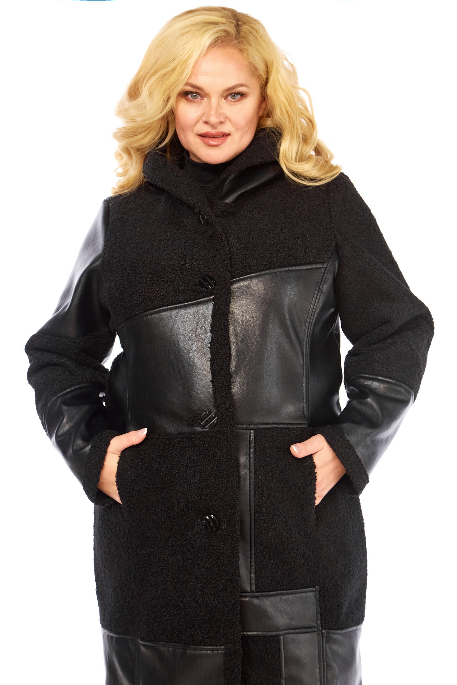 Дубленка 2087 черный Celentano