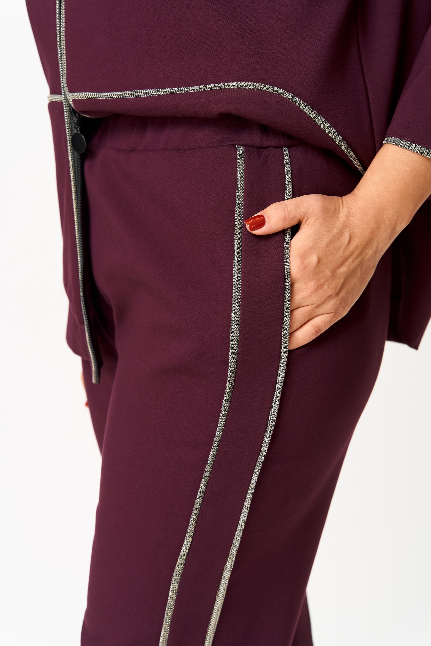 Спортивный костюм 5730-2 баклажан Дали фото 3 Спортивный костюм 5730-2 баклажан Дали фото 3