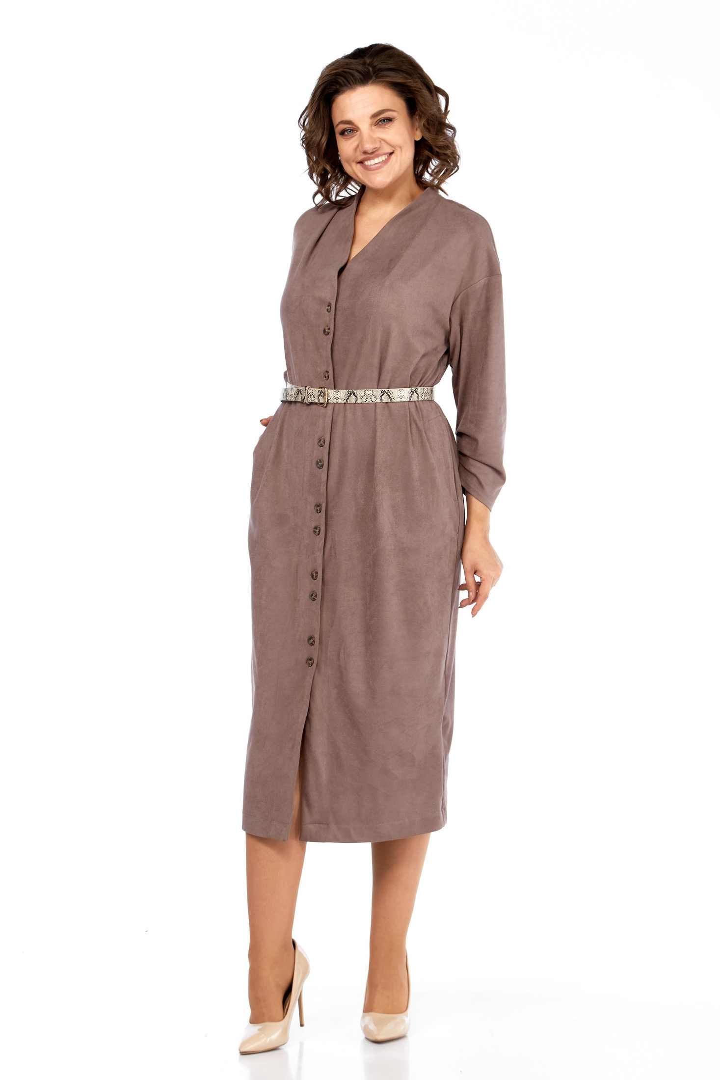 Платье 2109 капучино Diamant Платье 2109 капучино Diamant