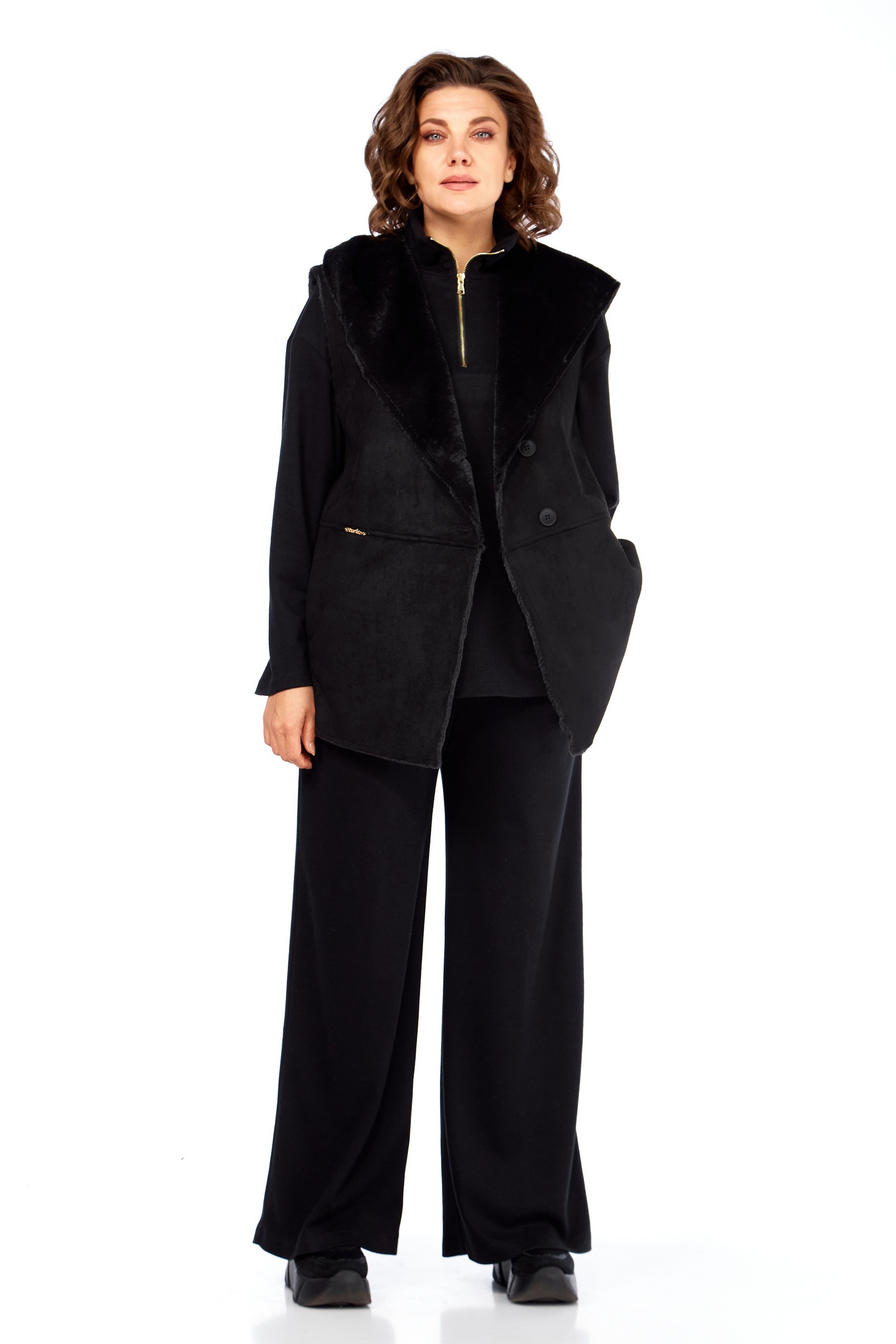 Костюм брючный 2127 черный Diamant Костюм брючный 2127 черный Diamant