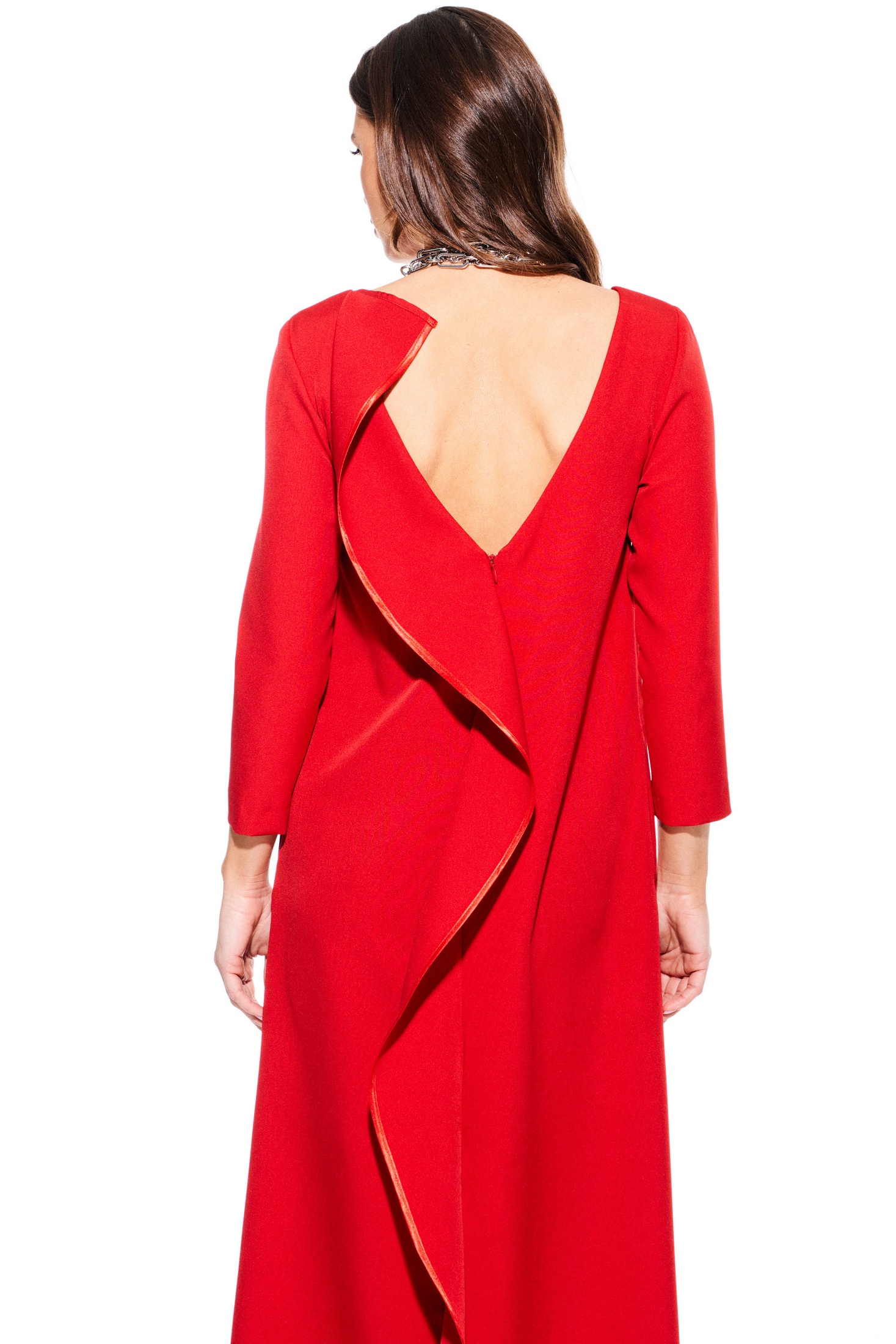 Платье 1117 красный Elletto Life фото 4 Платье 1117 красный Elletto Life фото 4