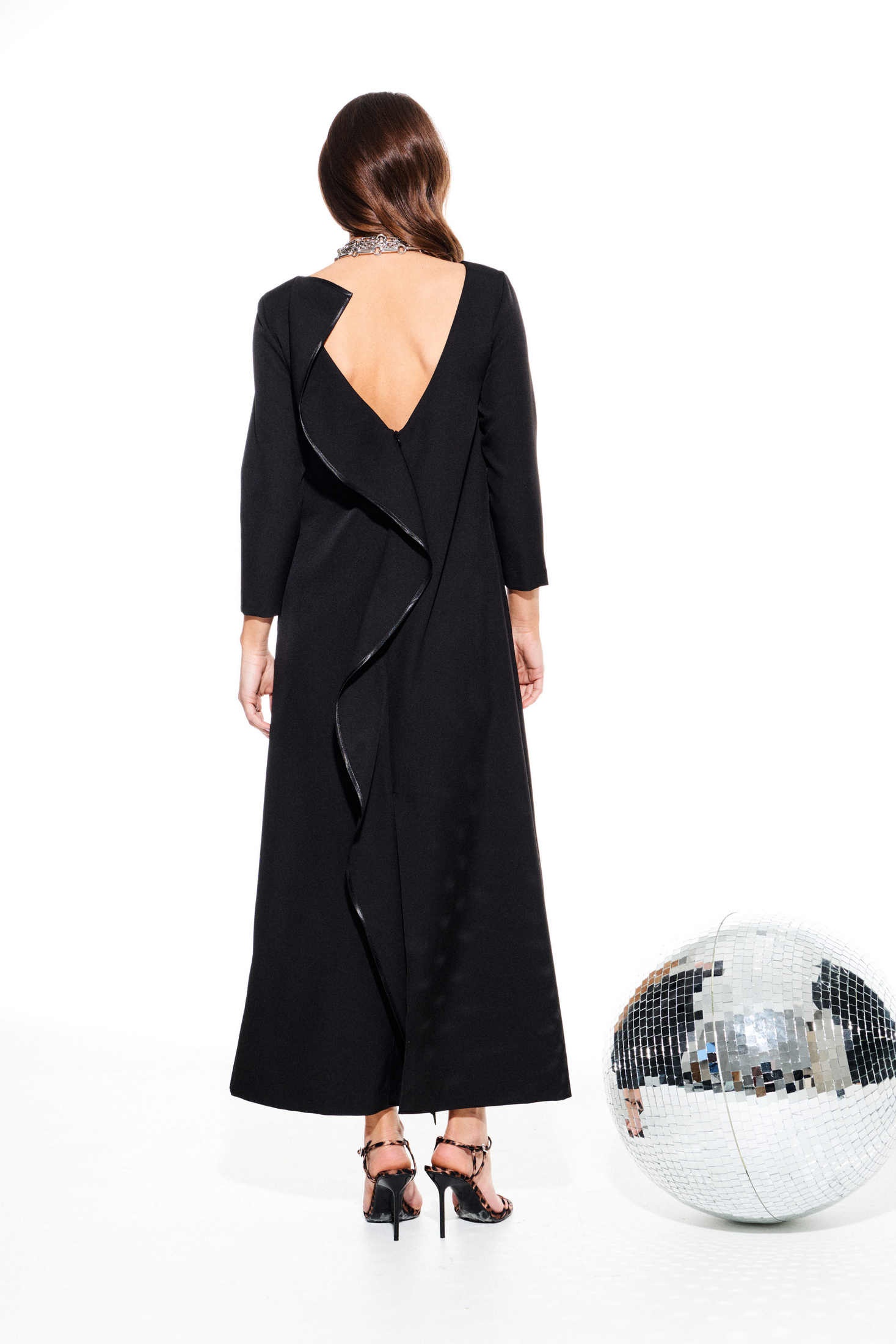 Платье 1117 черный Elletto Life фото 2 Платье 1117 черный Elletto Life фото 2