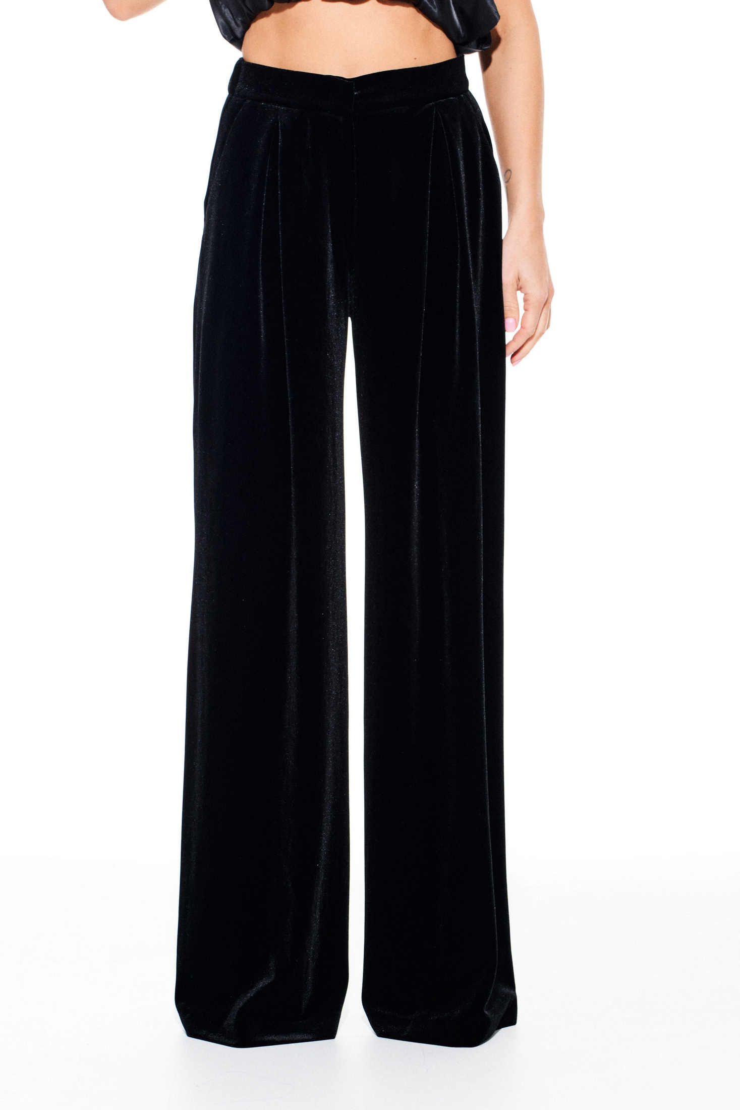 Брюки 2367 черный Elletto Life фото 4 Брюки 2367 черный Elletto Life фото 4