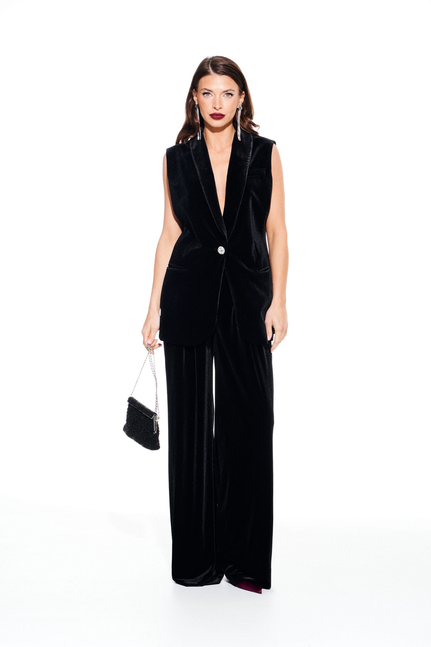 Жилет 3921 черный Elletto Life Жилет 3921 черный Elletto Life