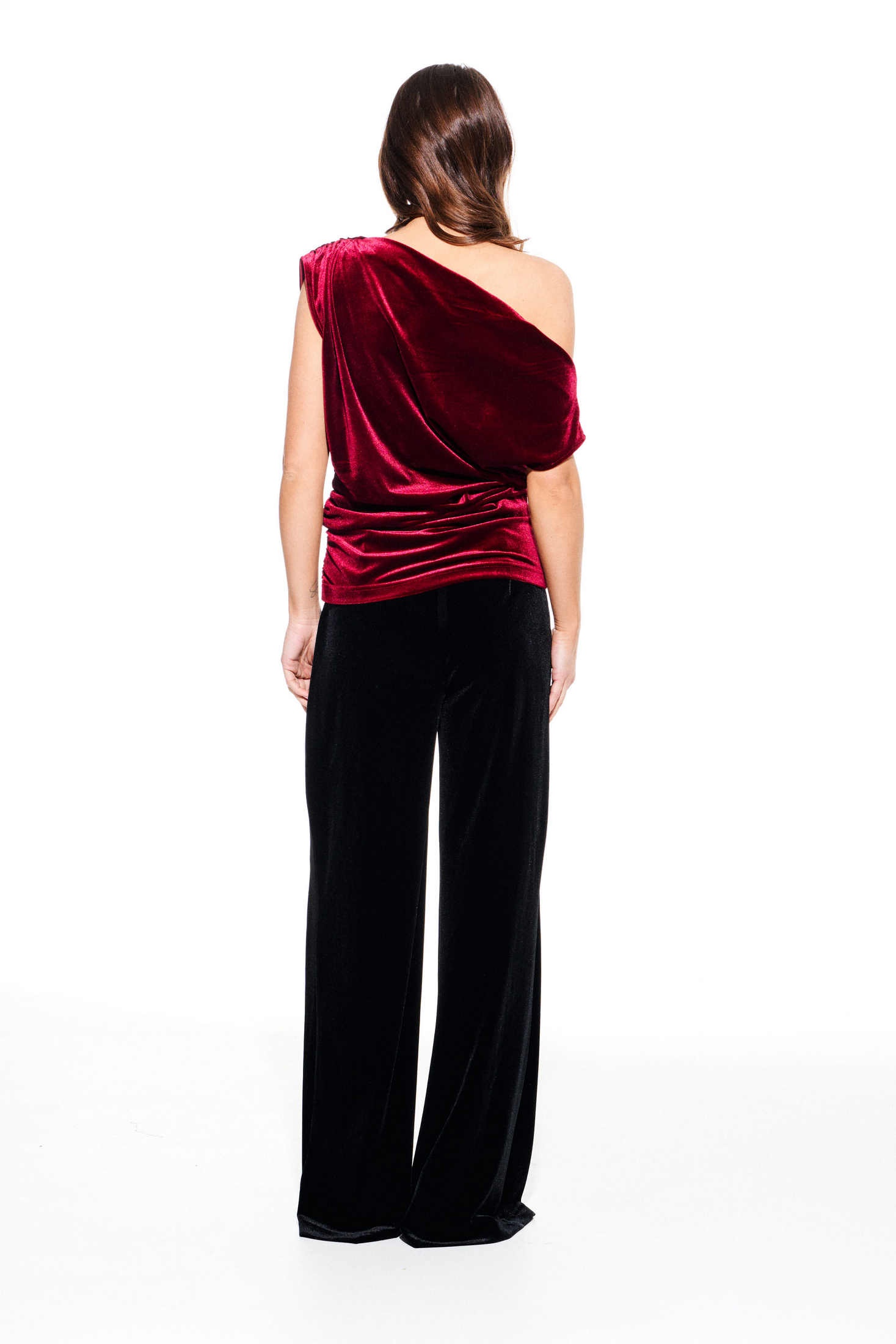 Блузка 3923 вишня Elletto Life фото 2 Блузка 3923 вишня Elletto Life фото 2