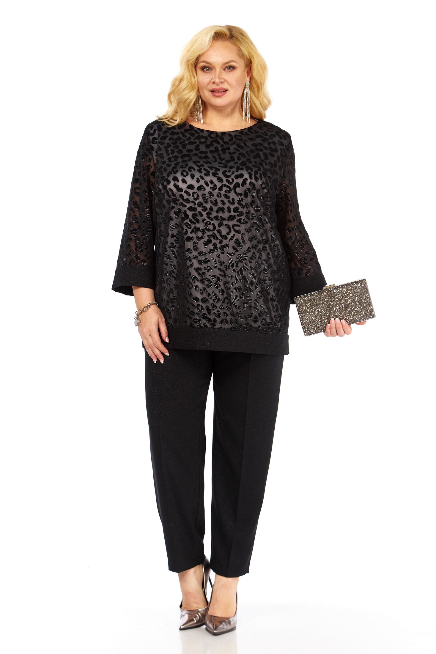 Костюм брючный 2435 Элль-стиль фото 3 Костюм брючный 2435 Элль-стиль фото 3