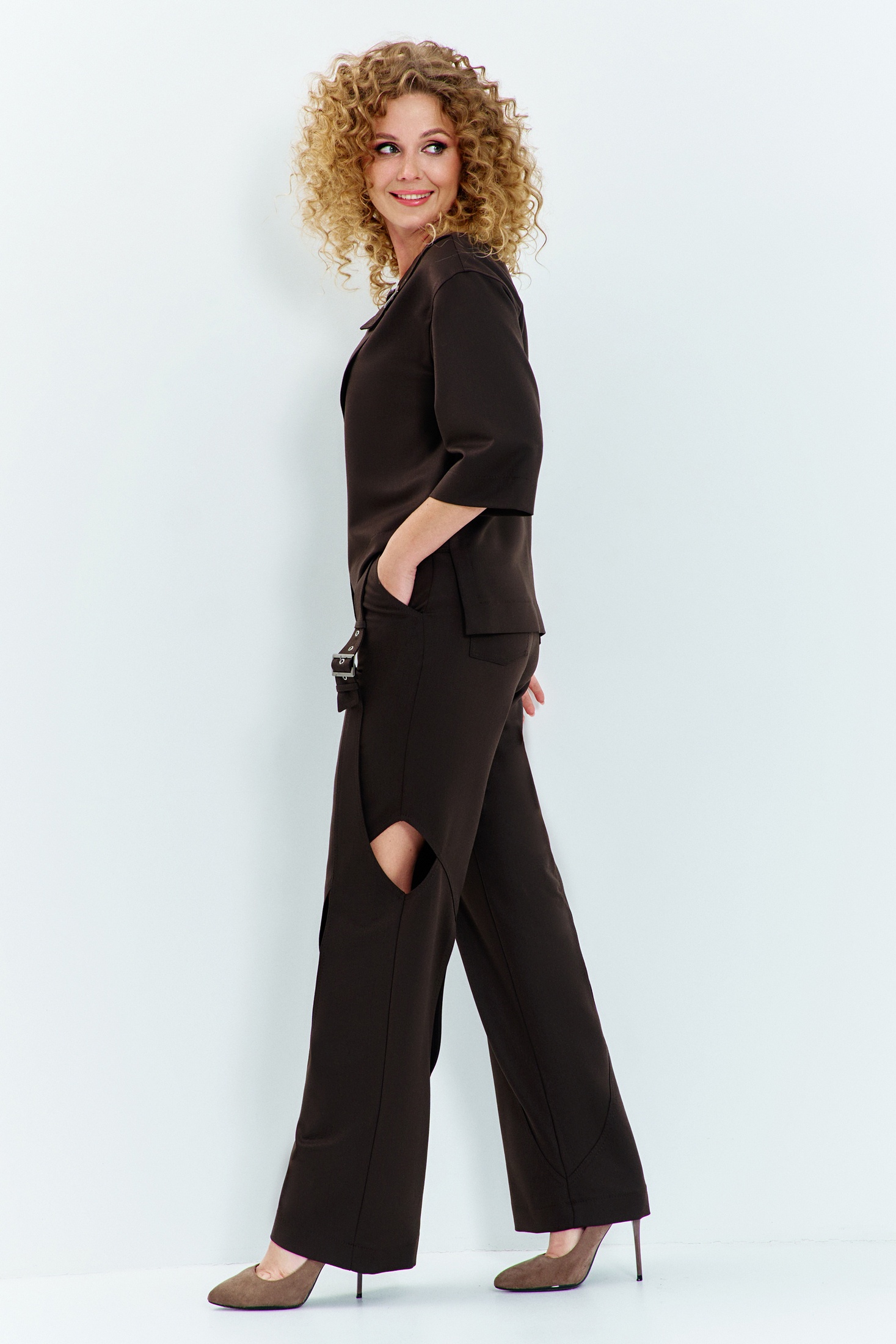 Костюм брючный 629 Euro Moda фото 4 Костюм брючный 629 Euro Moda фото 4