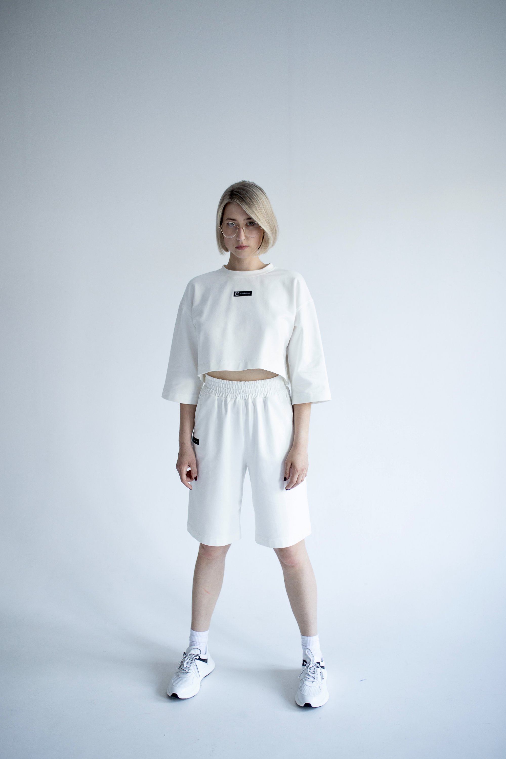 Костюм с шортами 006ФС экрю Faldas 