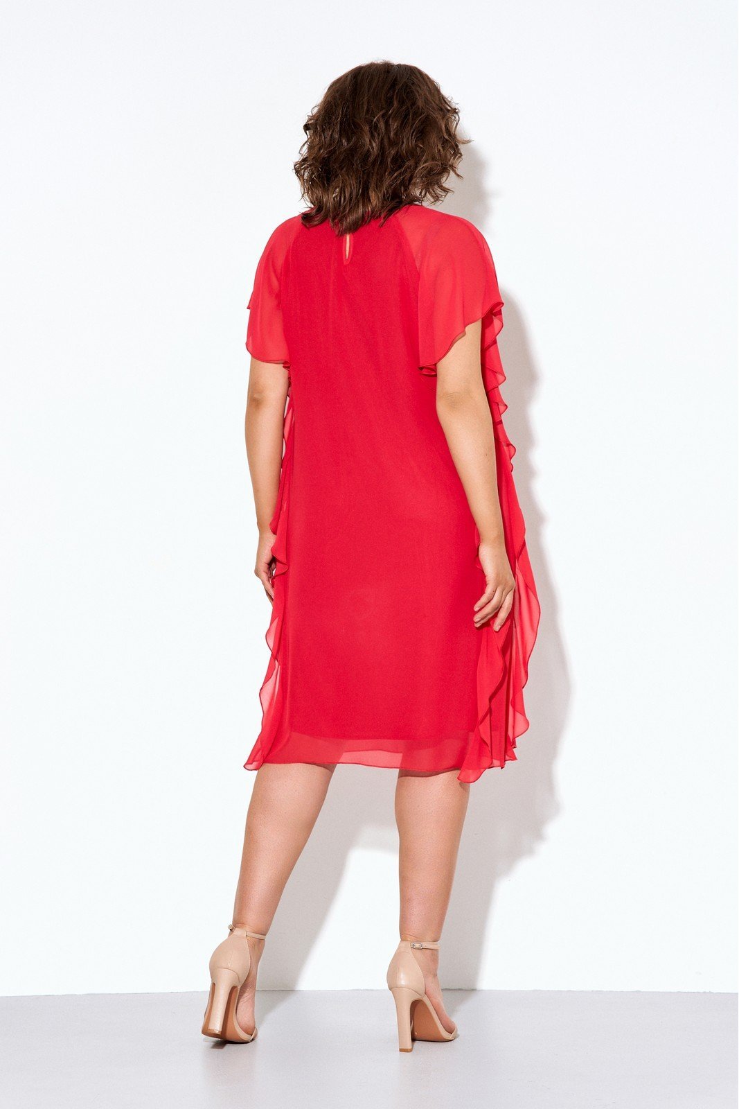 Платье 1207 красный FOXY FOX купить в интернет магазине Велесмода