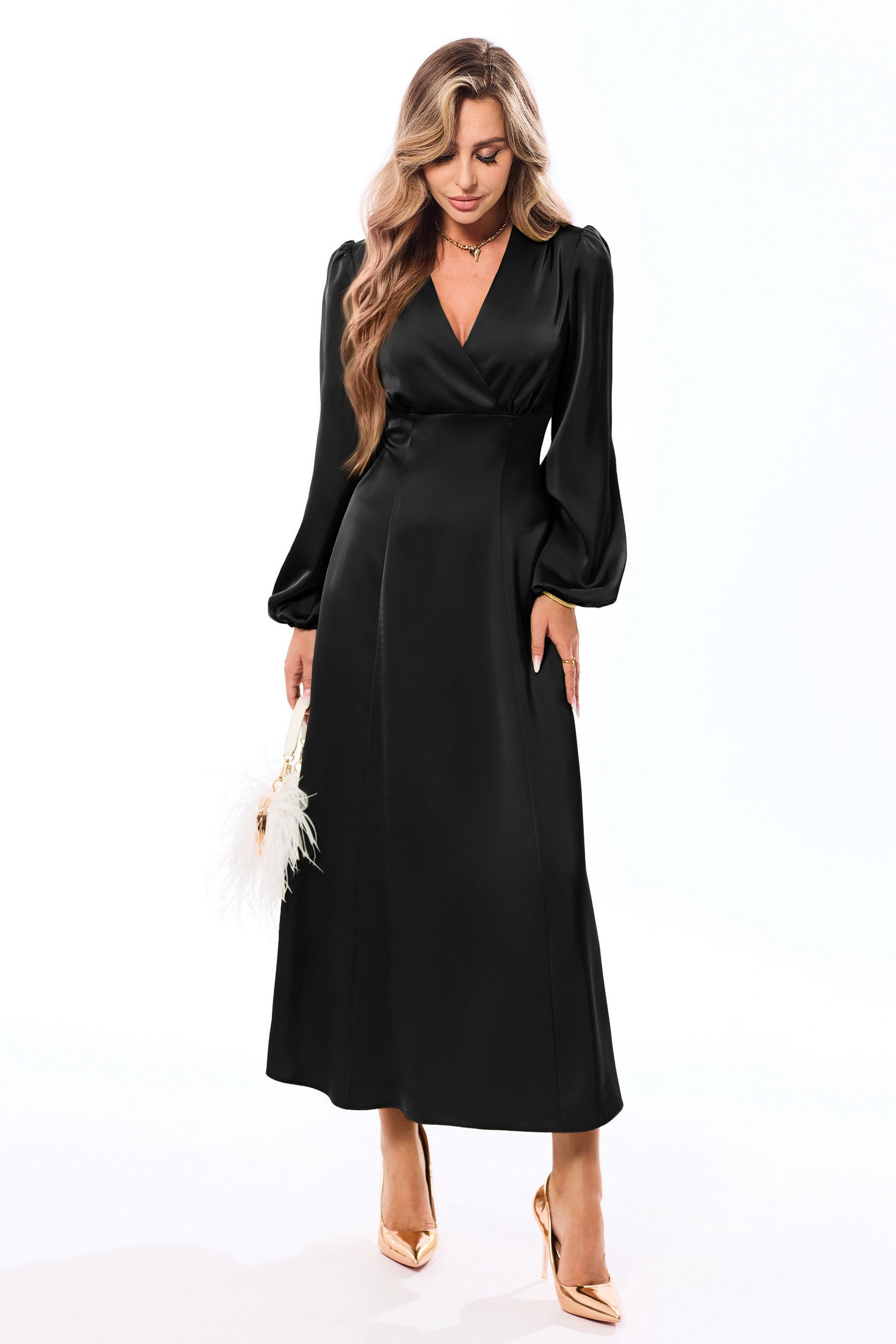 Платье 44249 черный Golden Valley Платье 44249 черный Golden Valley