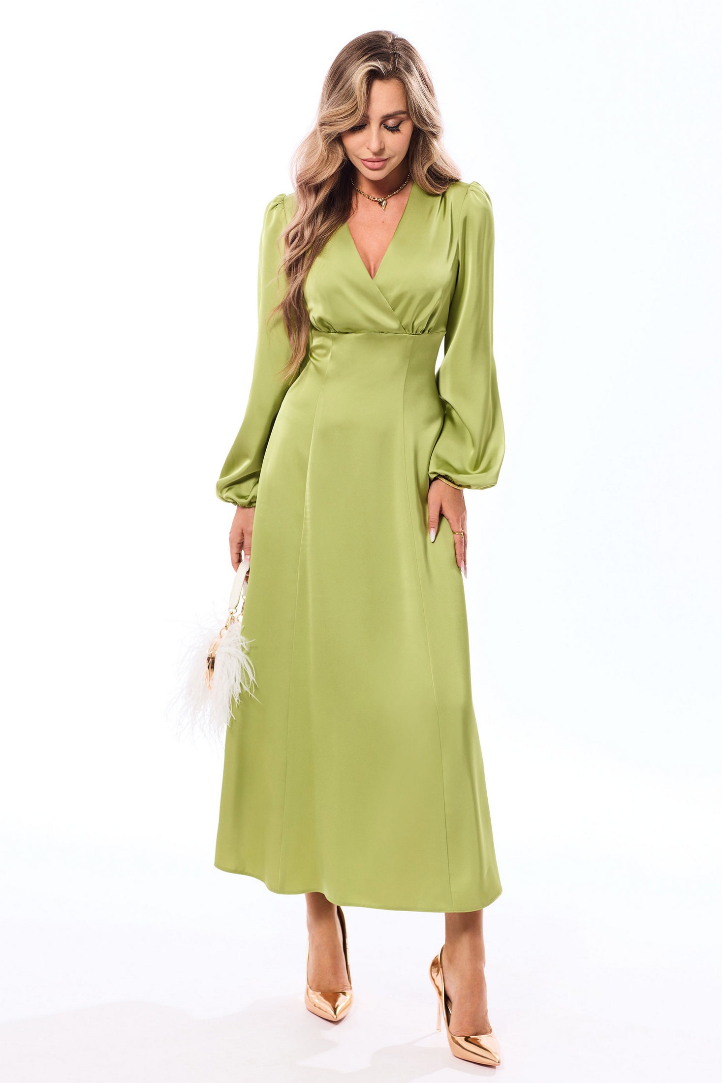 Платье 44242 лайм Golden Valley фото 4 Платье 44242 лайм Golden Valley фото 4