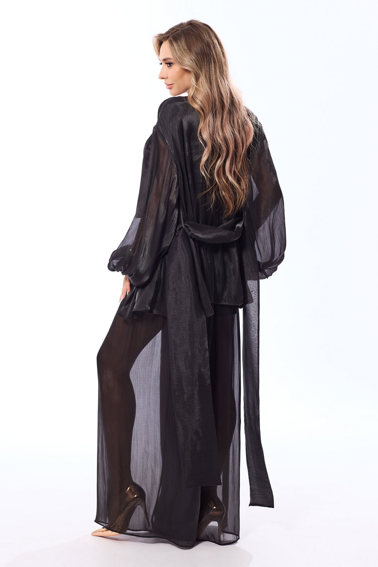 Костюм брючный 6743 черный Golden Valley фото 2 Костюм брючный 6743 черный Golden Valley фото 2