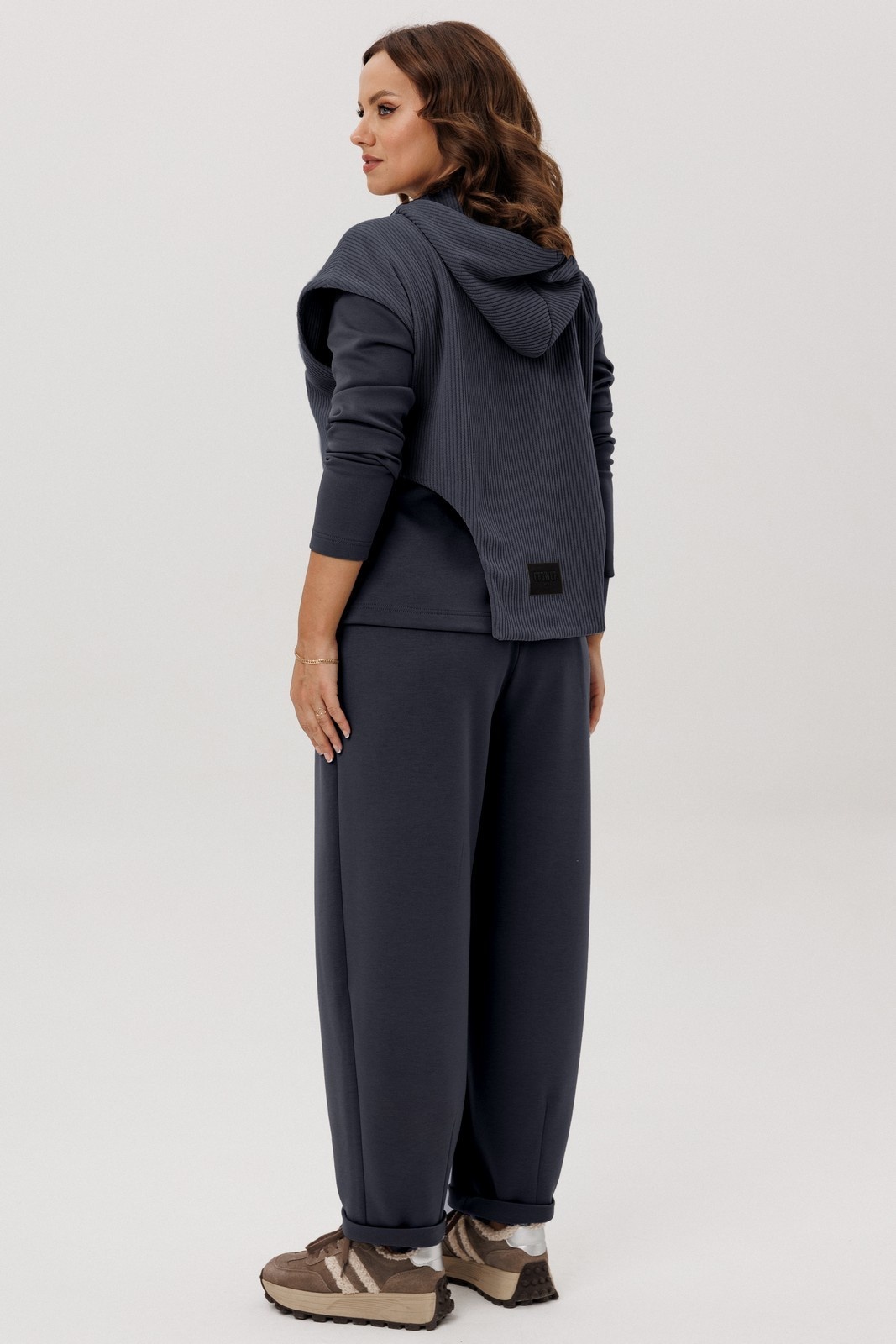 Спортивный костюм 6126 графит INVITE фото 2 Спортивный костюм 6126 графит INVITE фото 2