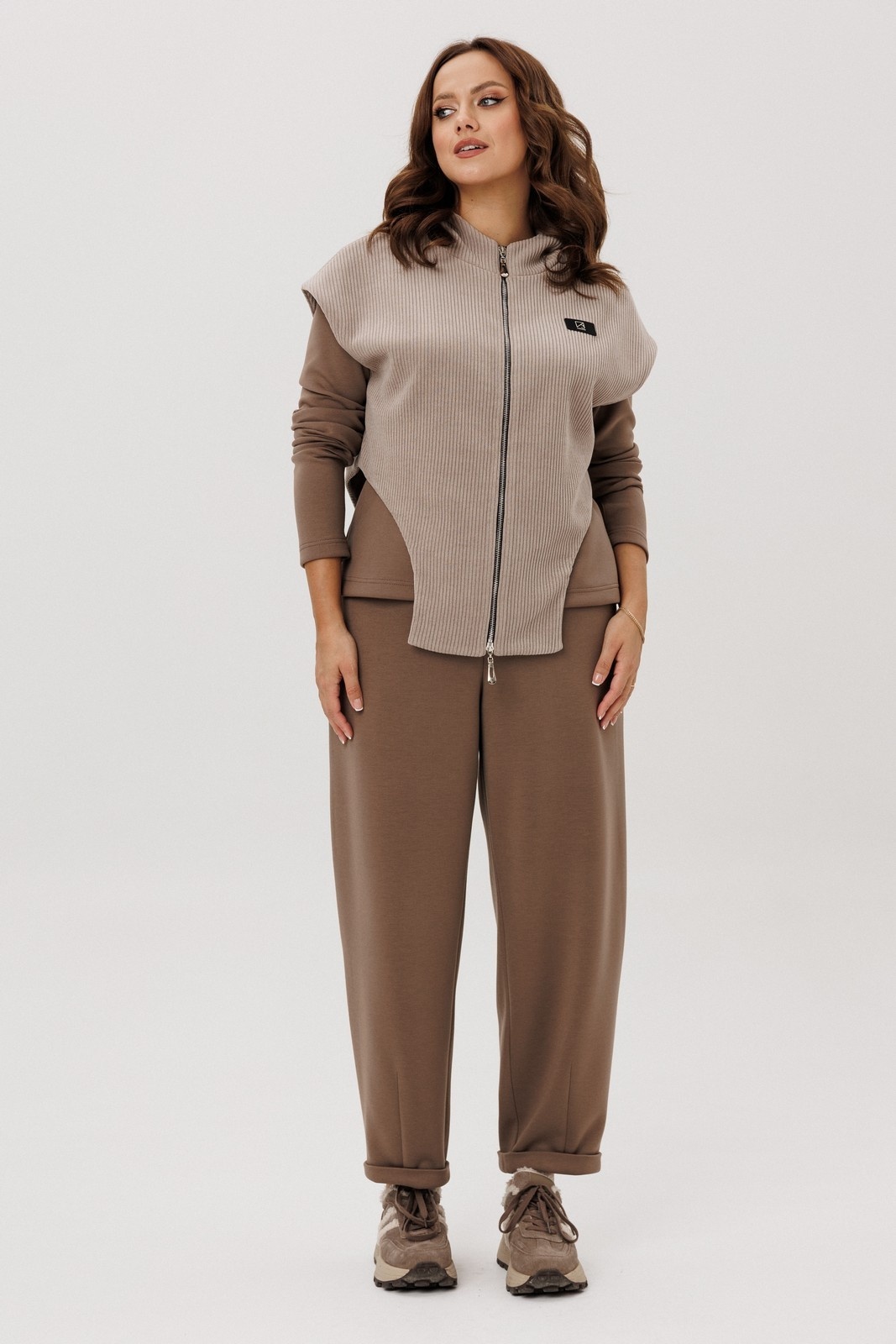 Спортивный костюм 6126 капучино INVITE Спортивный костюм 6126 капучино INVITE