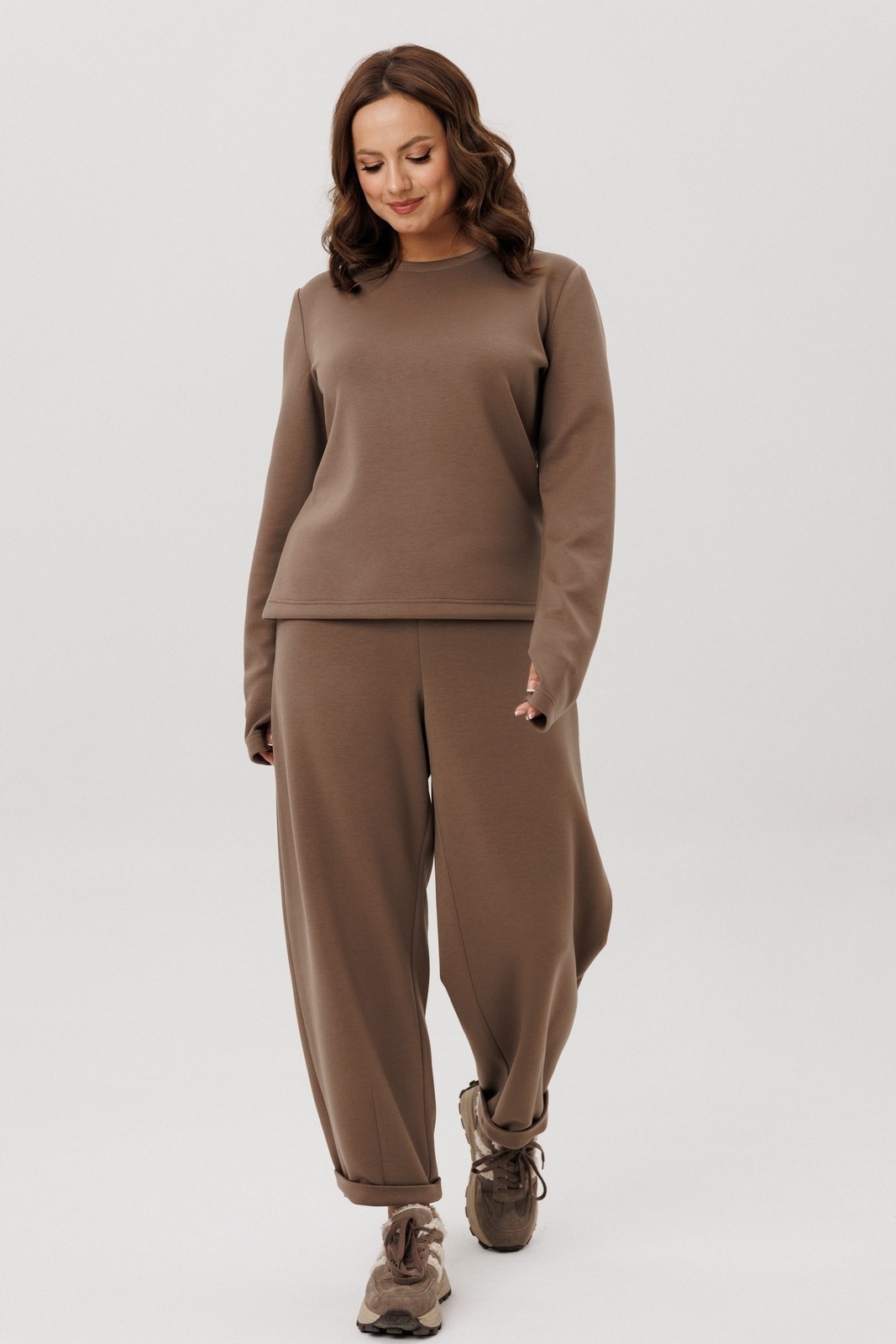 Спортивный костюм 6126 капучино INVITE фото 4 Спортивный костюм 6126 капучино INVITE фото 4