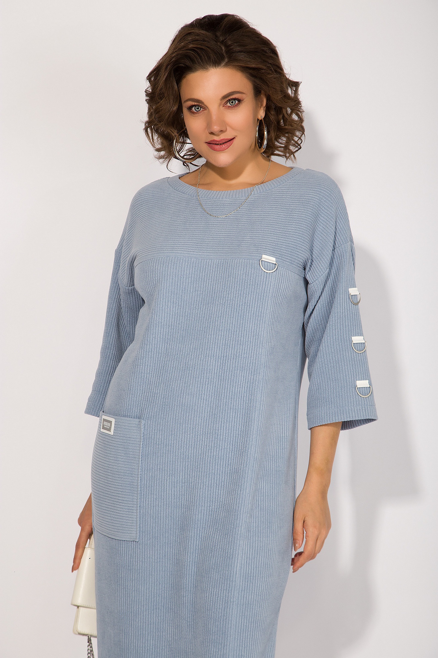 Платье 1485 голубой Liliana-style фото 3 Платье 1485 голубой Liliana-style фото 3