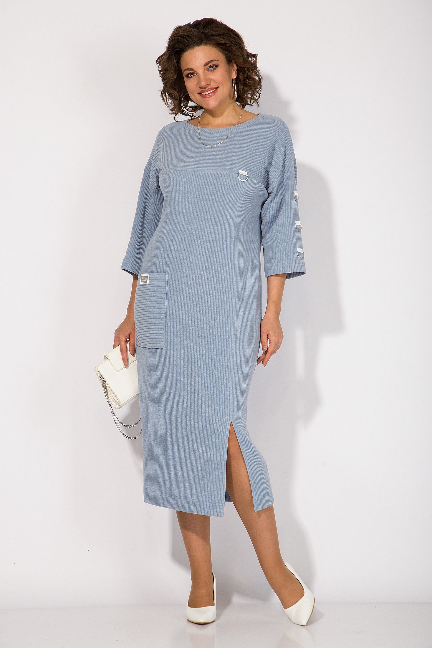 Платье 1485 голубой Liliana-style Платье 1485 голубой Liliana-style