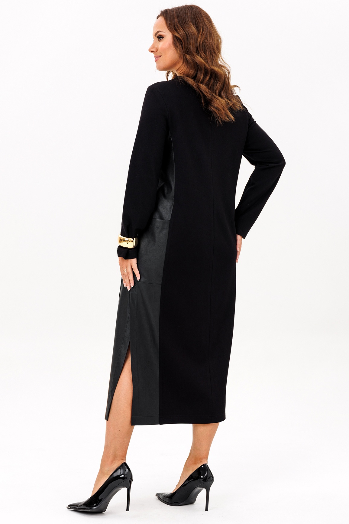 Платье 961 черный Liona фото 2 Платье 961 черный Liona фото 2