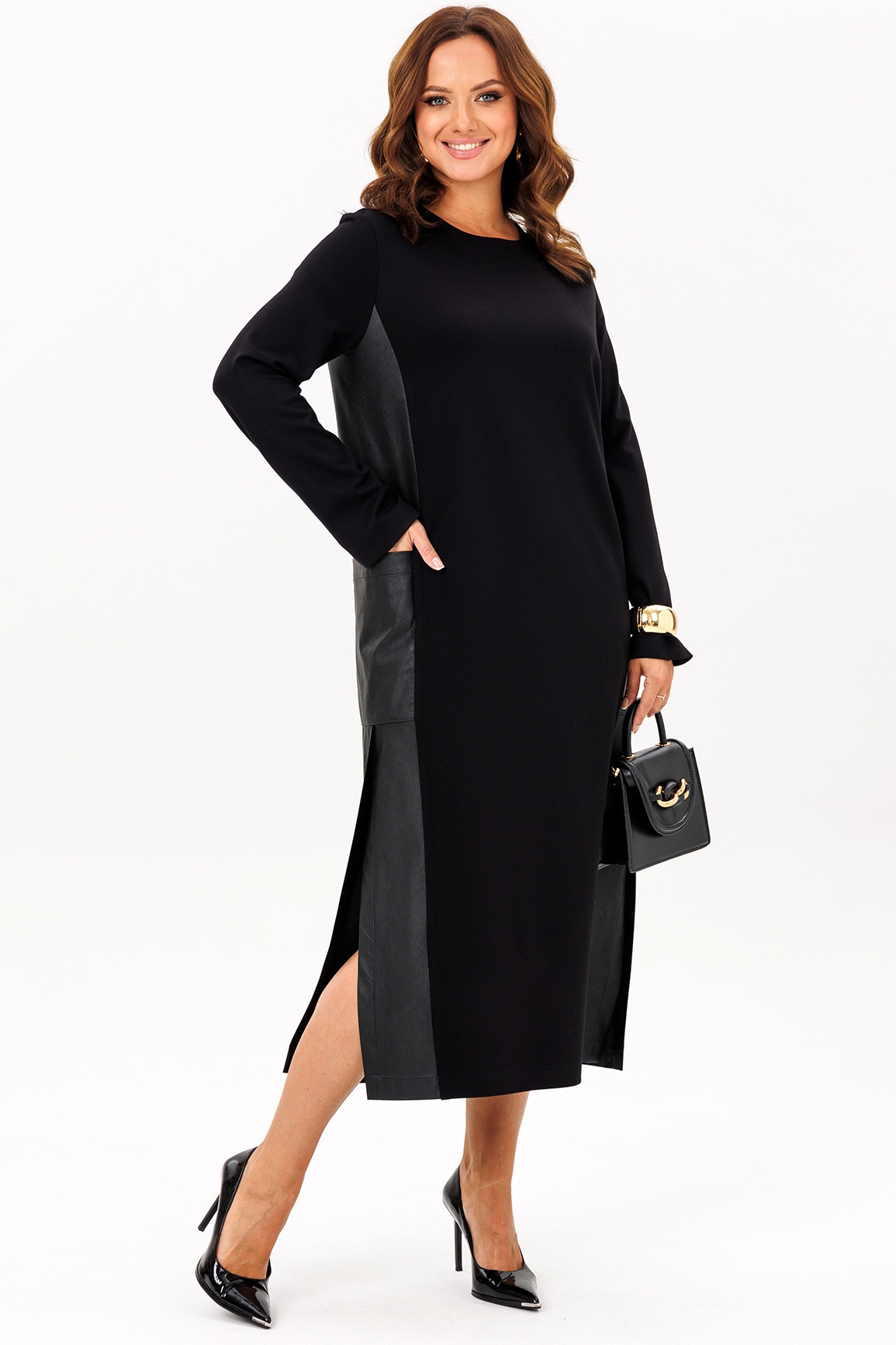 Платье 961 черный Liona фото 3 Платье 961 черный Liona фото 3