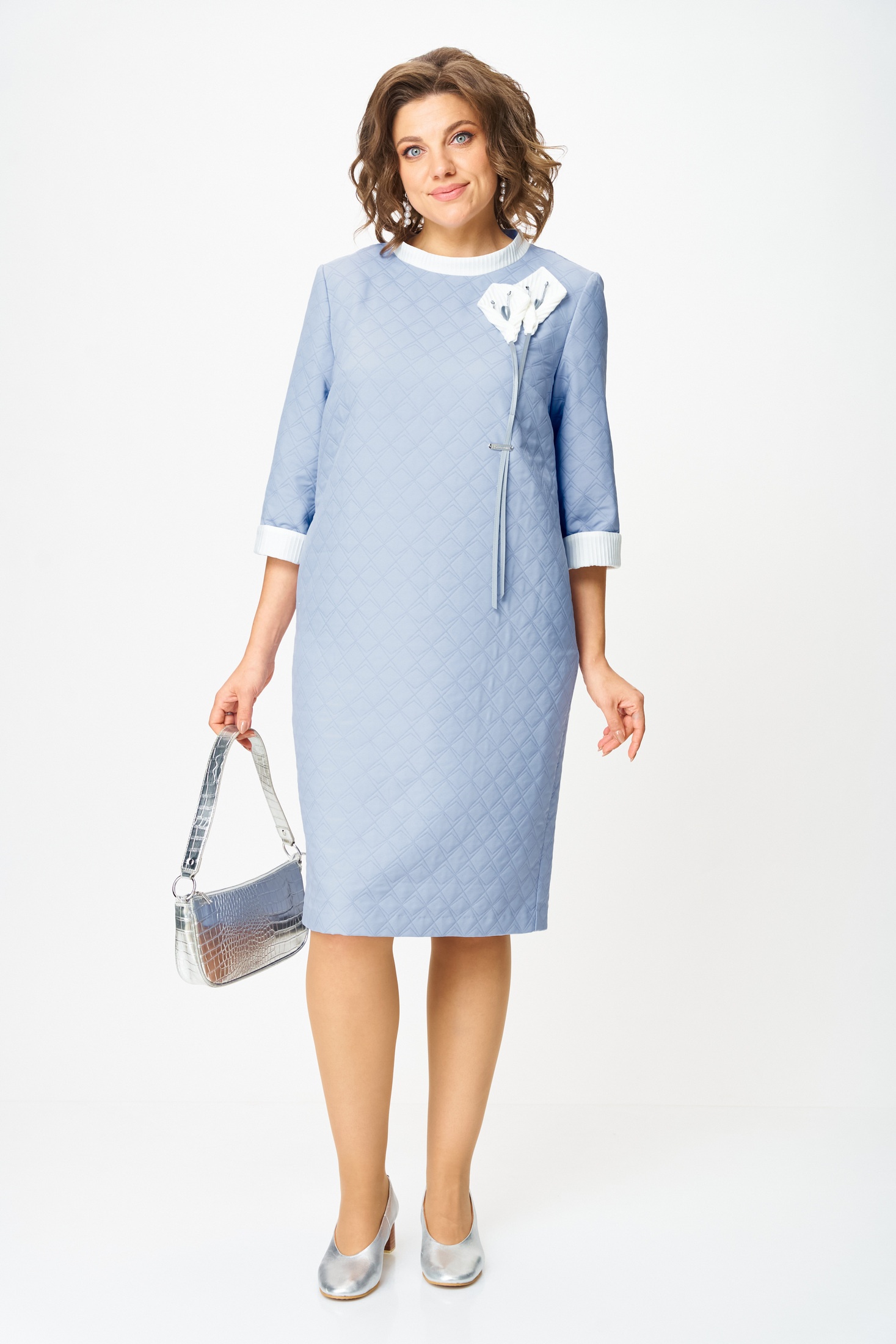 Платье 2185 голубой Michel Chic Платье 2185 голубой Michel Chic