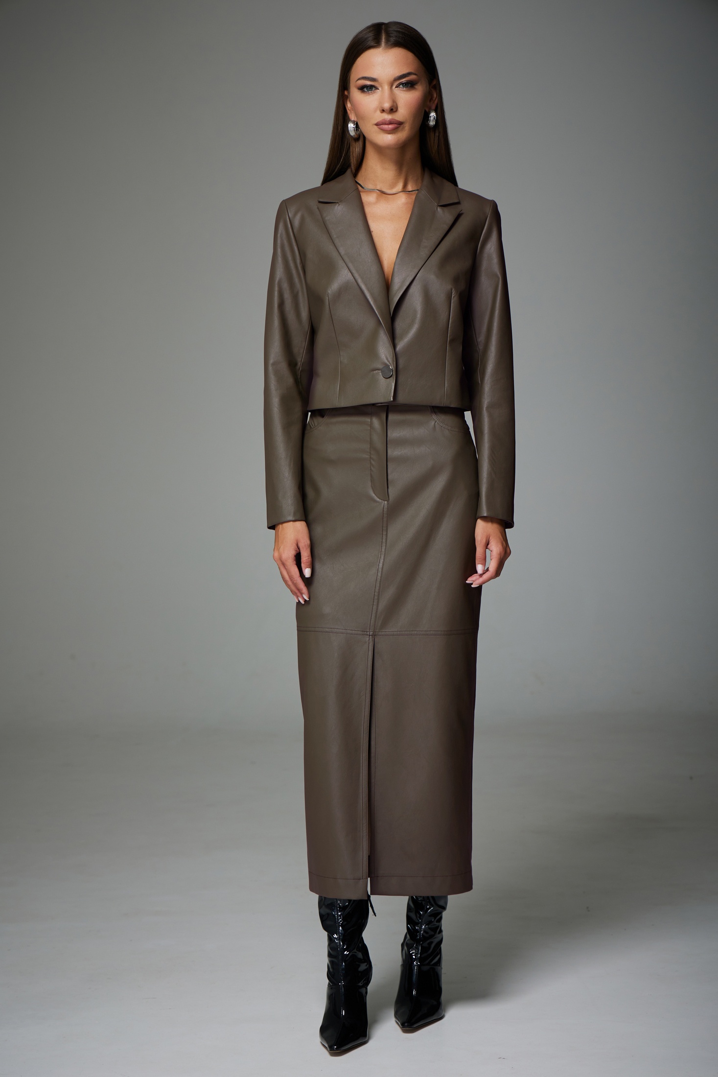 Костюм с юбкой 1320-1 N.O.W. фото 4 Костюм с юбкой 1320-1 N.O.W. фото 4