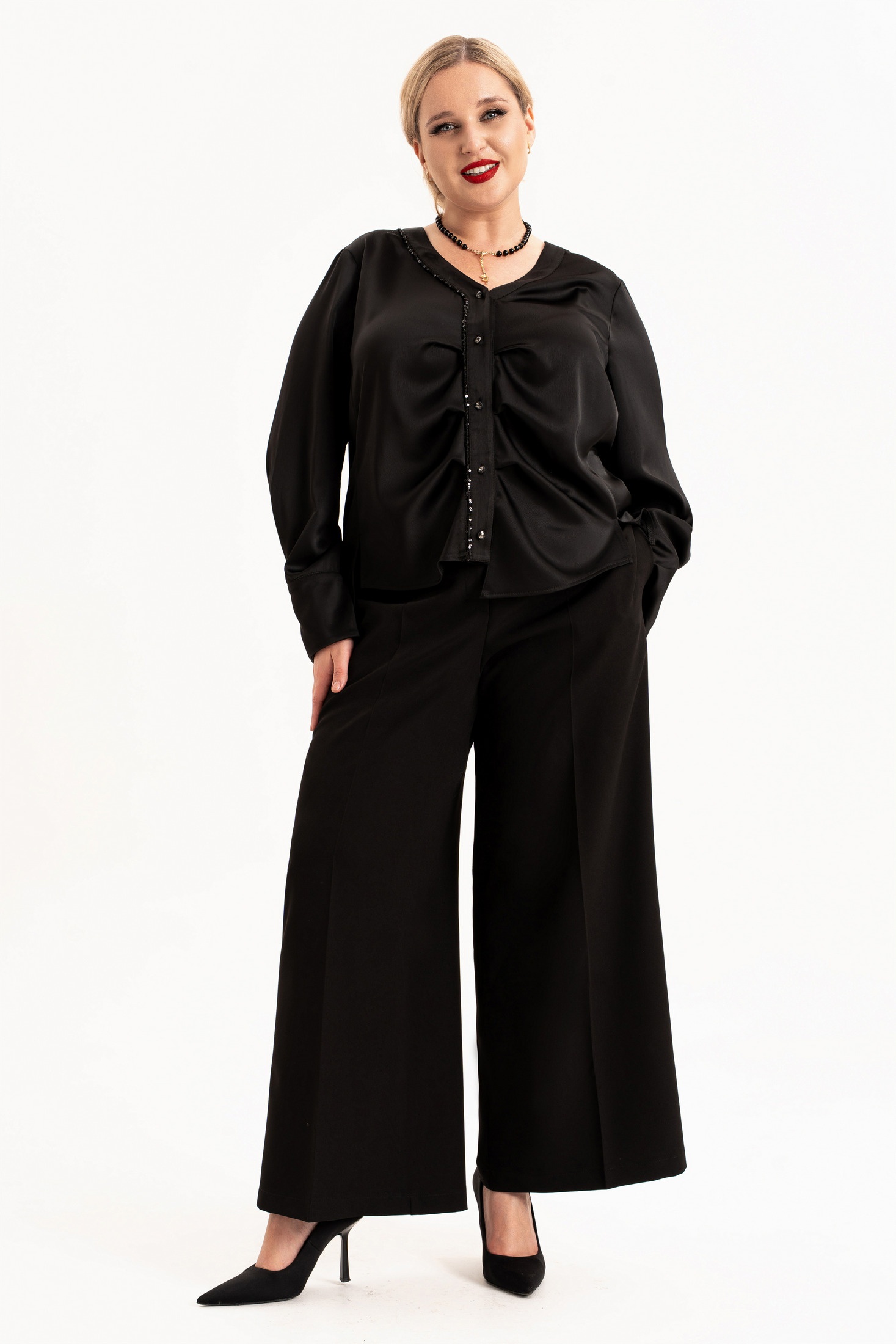 Костюм брючный 4113 Algranda (Новелла Шарм) фото 3 Костюм брючный 4113 Algranda (Новелла Шарм) фото 3